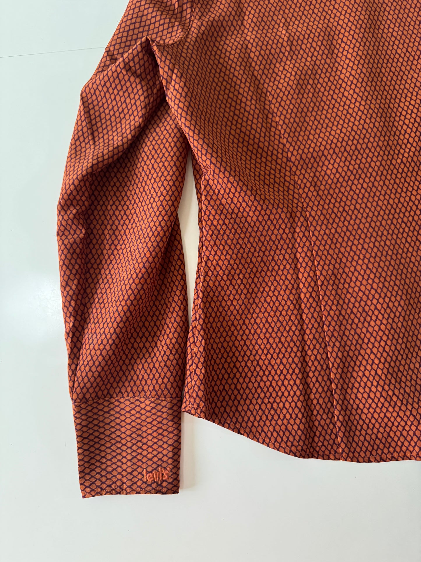 Camisa retro de manga larga, Talla XS, Mujer, Levis