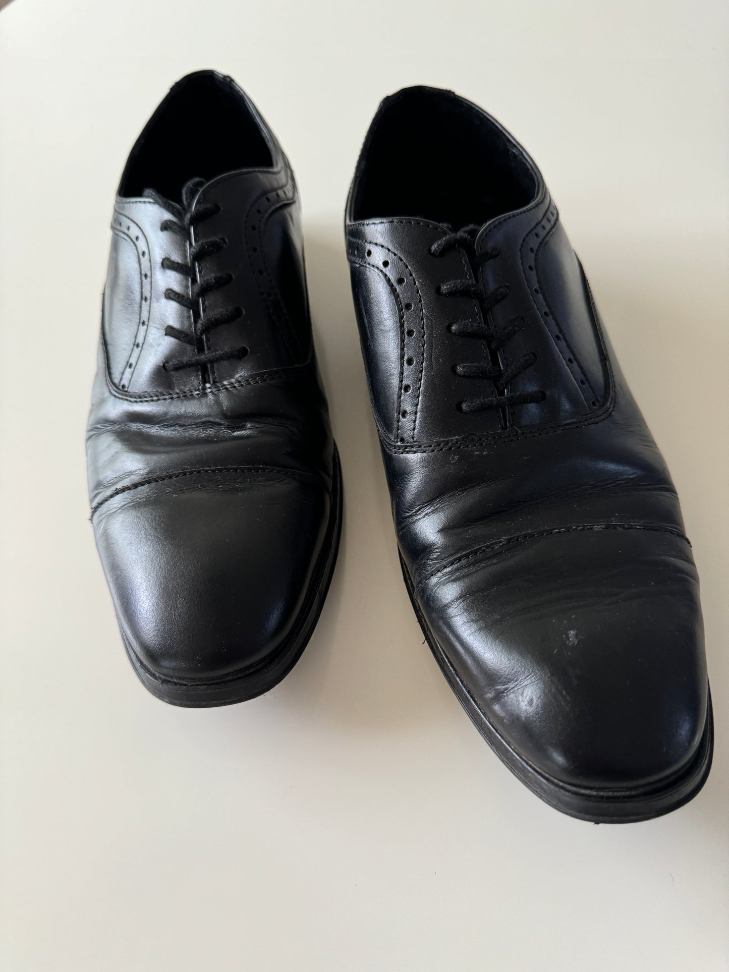 Zapatos negros de vestir, Talla 27 Mx, Hombre