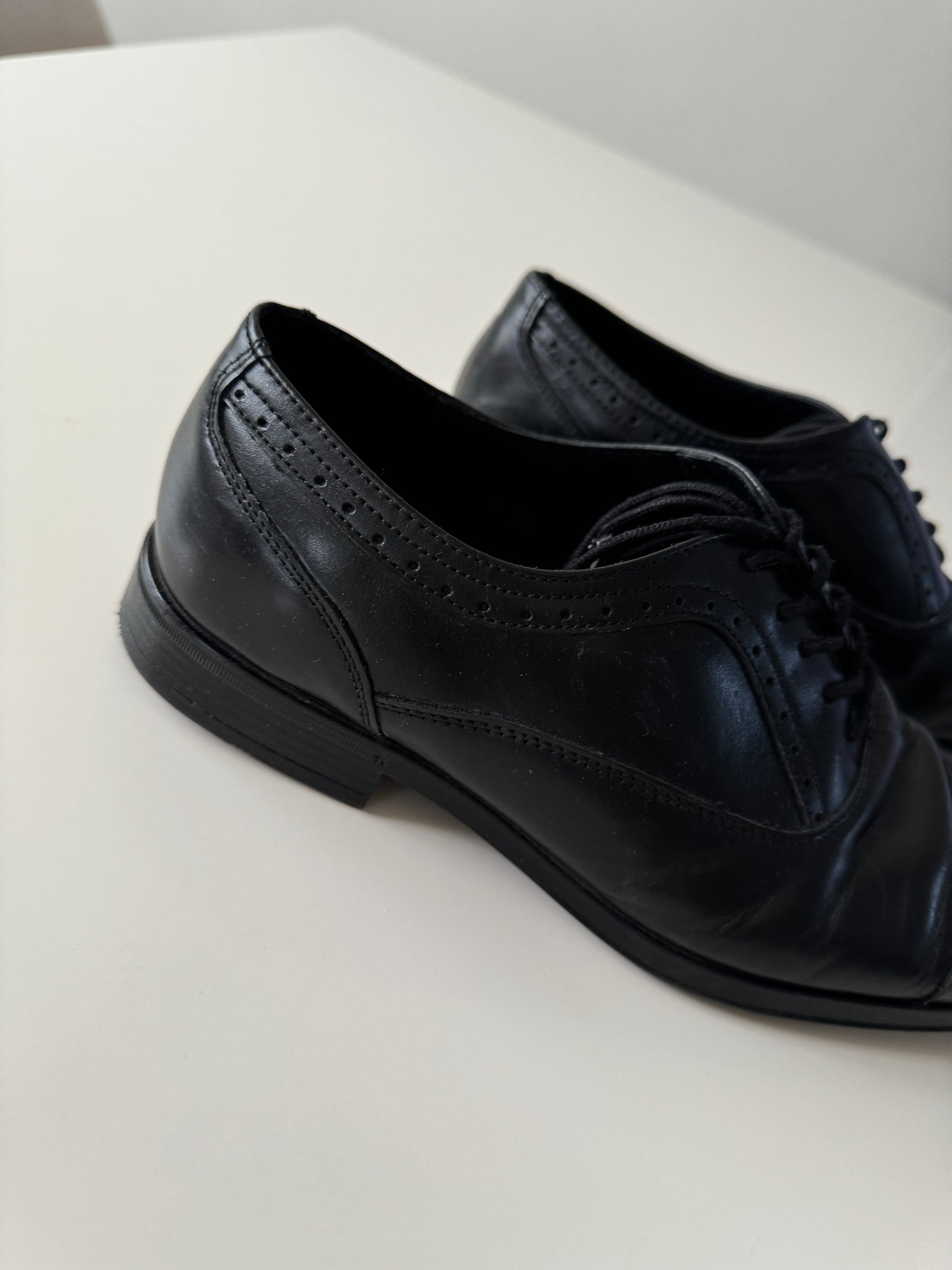 Zapatos negros de vestir, Talla 27 Mx, Hombre