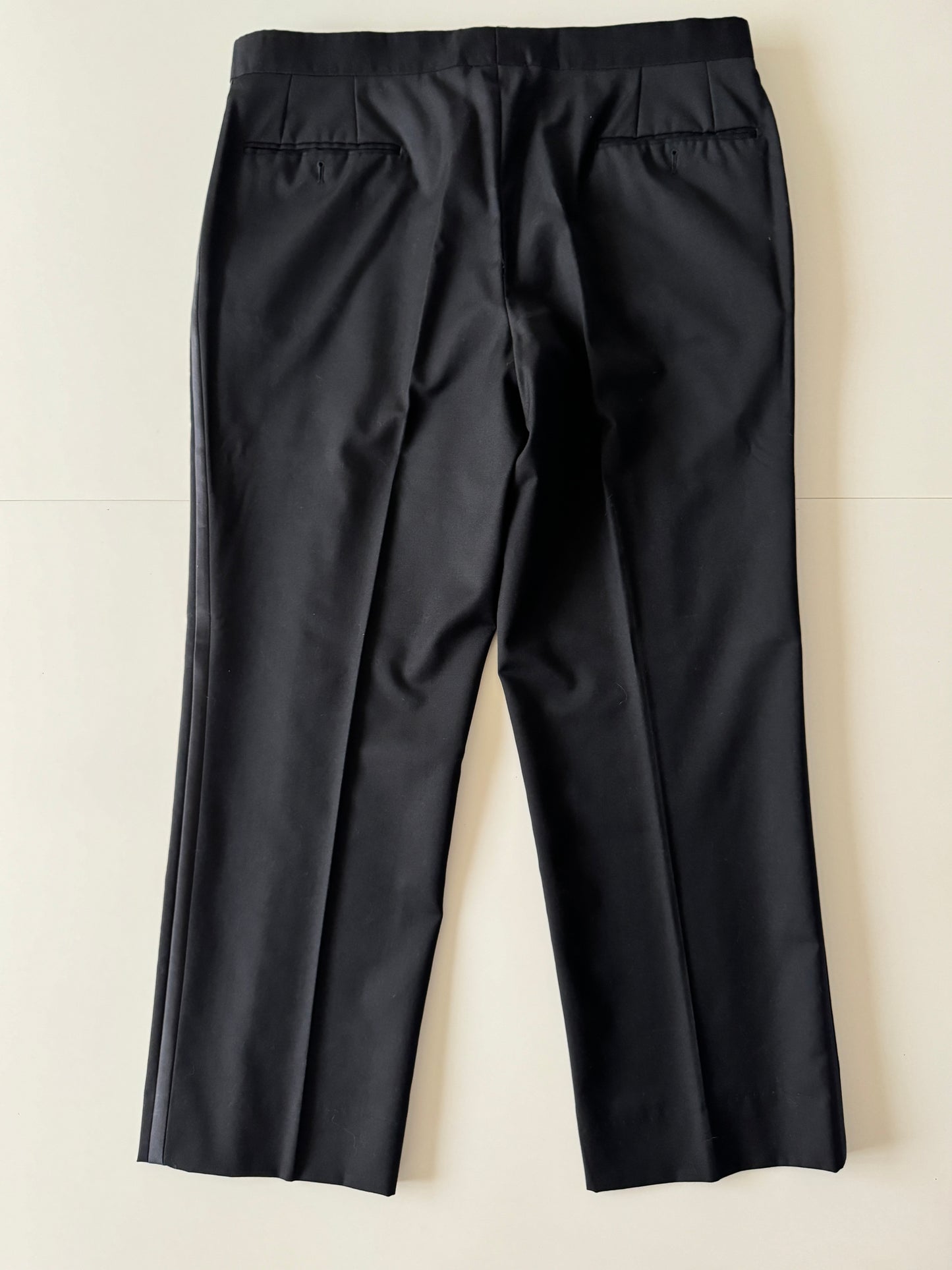 Pantalones de smoking, Talla 34C-28L Hombre, 10 Mujer