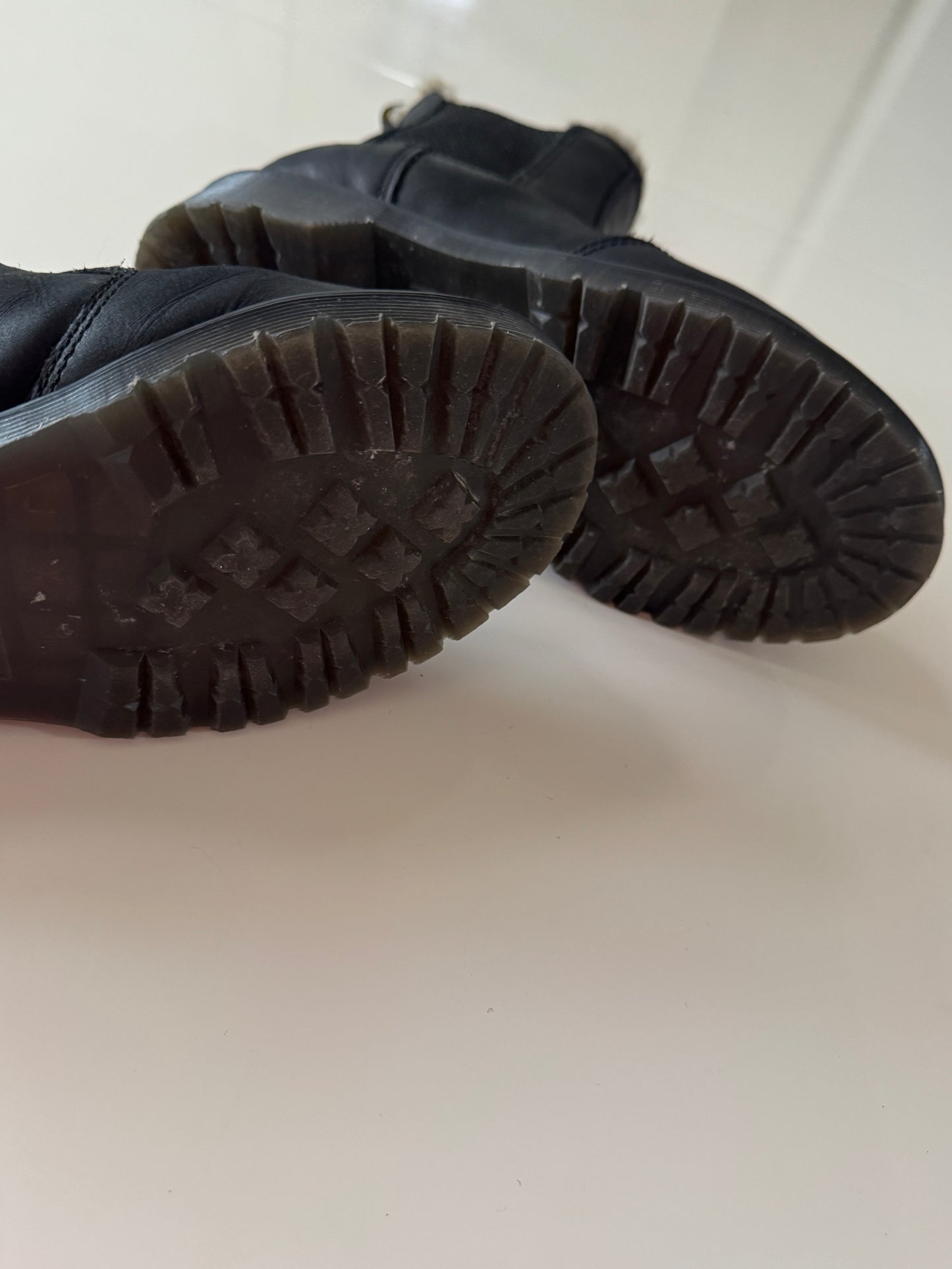 Botas Chelsea de piel negras, Talla 6 usa, 37 eu, 4 Uk, Dr Martens, Mujer