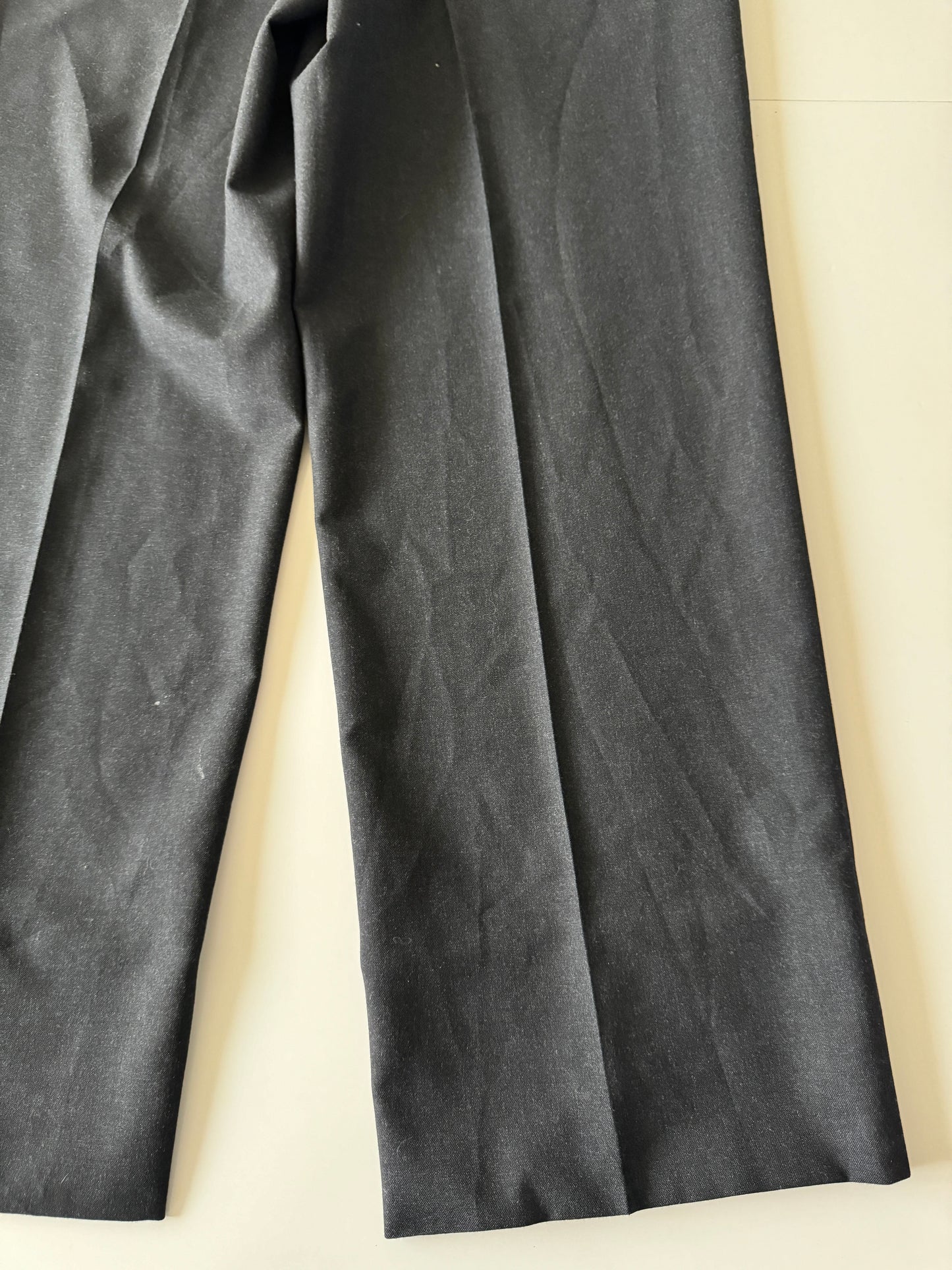 Pantalones de vestir negros, Talla 36R, Hombre