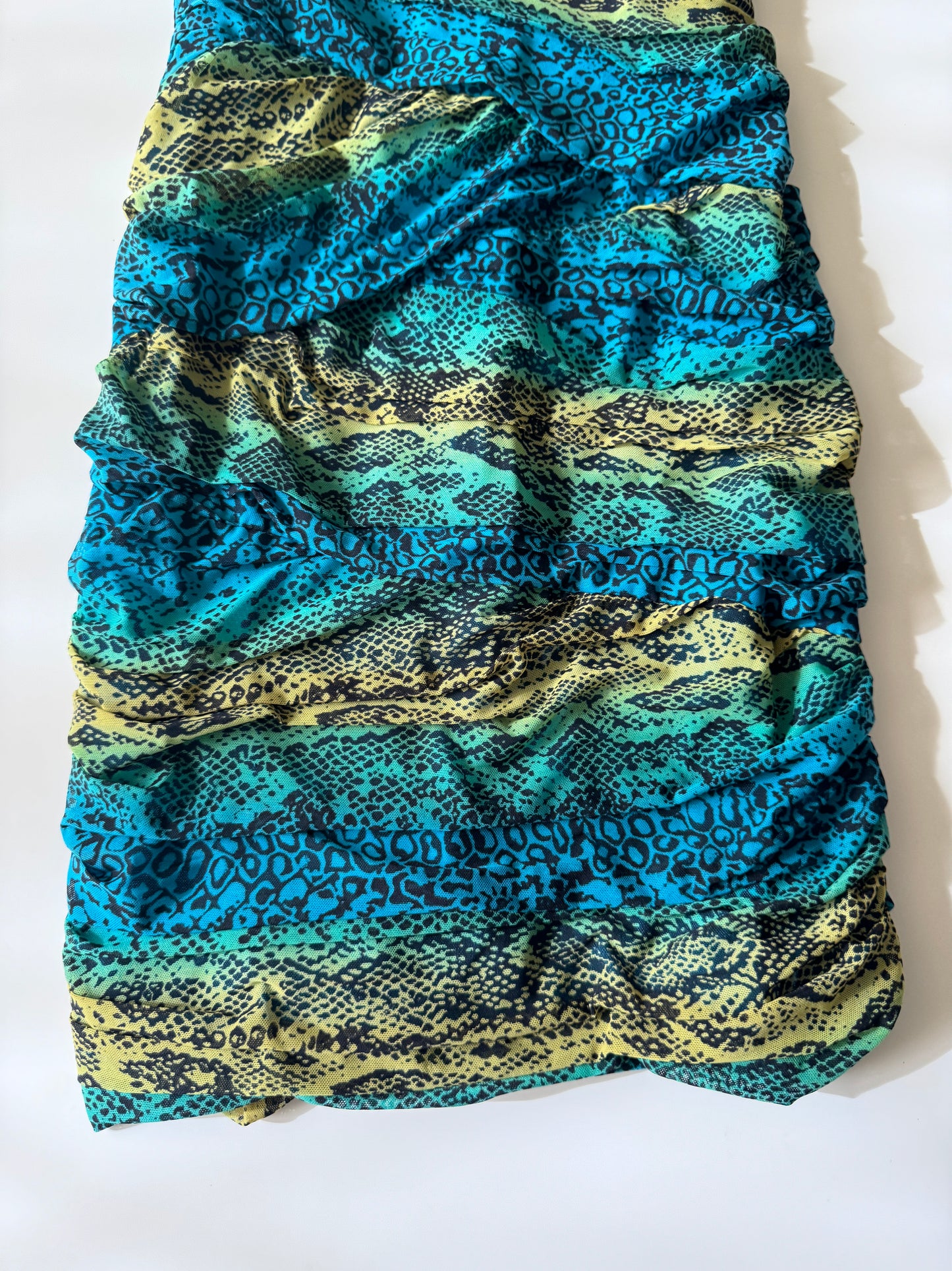 Vestido animal print, Talla XS, Mujer