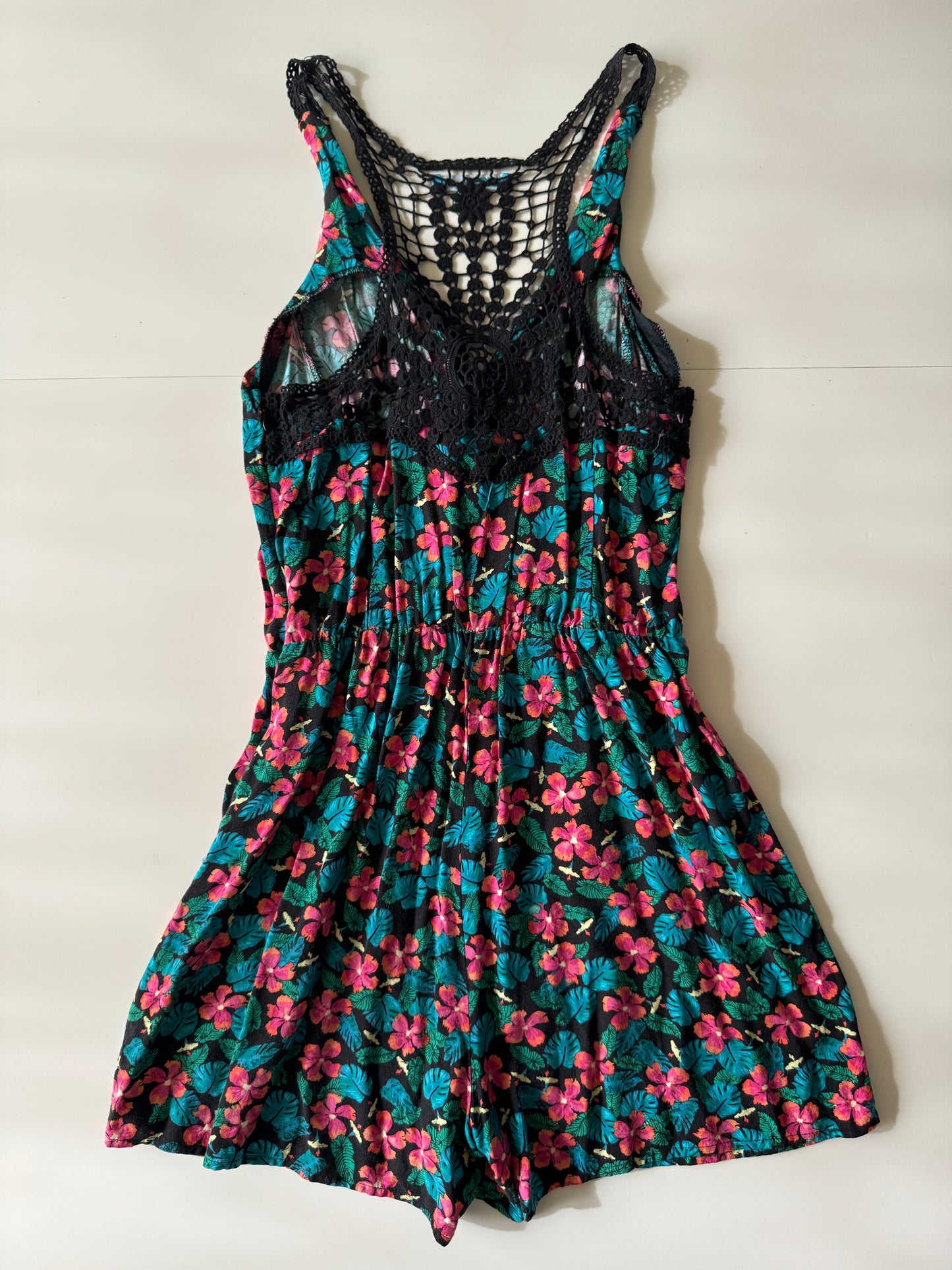 Jumper estampado de flores, Talla XS, Mujer