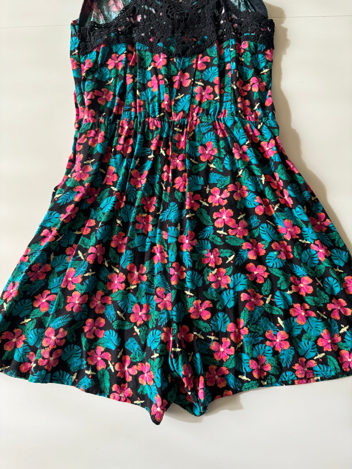 Jumper estampado de flores, Talla XS, Mujer