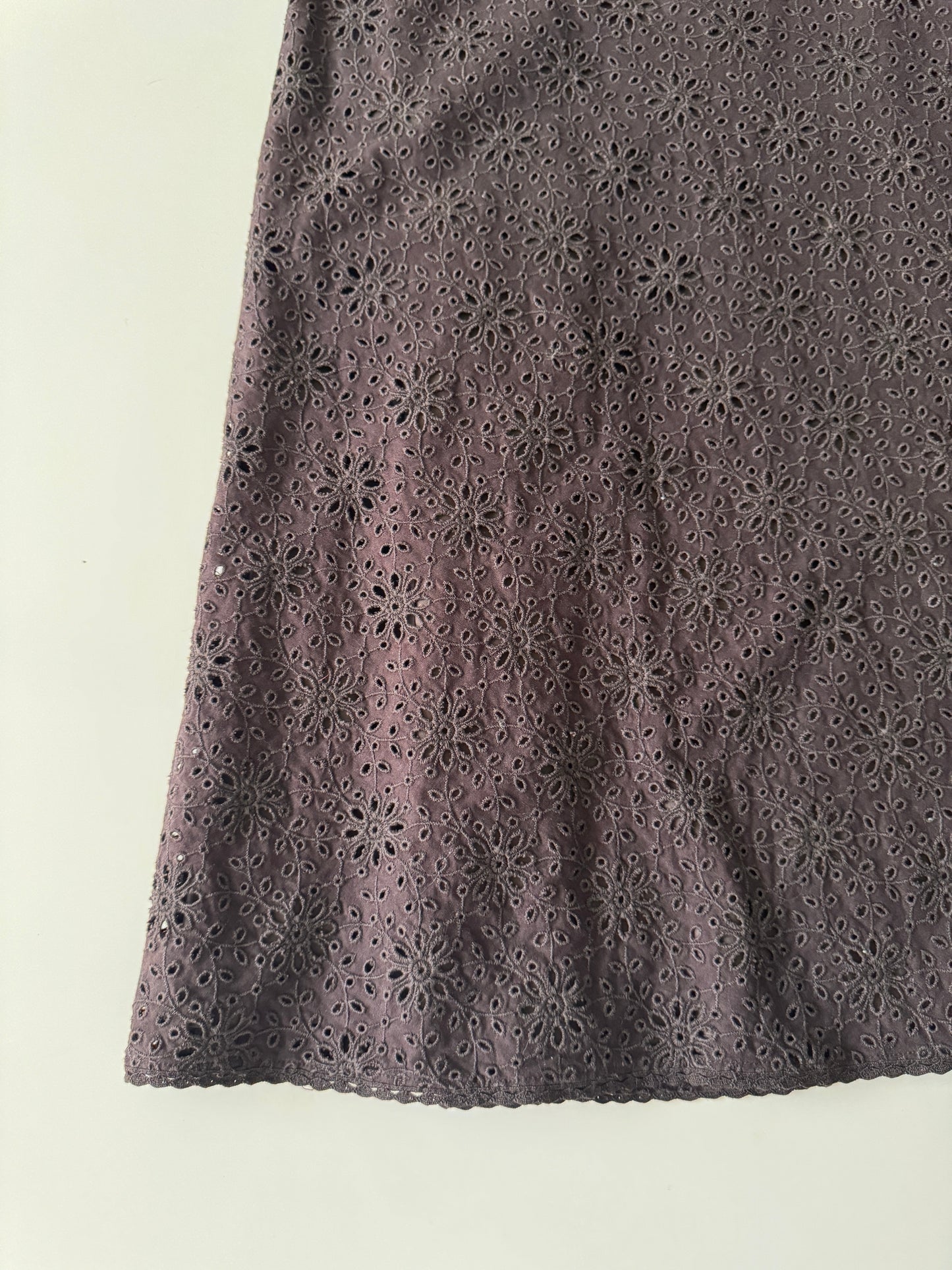 Vestido cafe strapless, Talla 8, M, Mujer