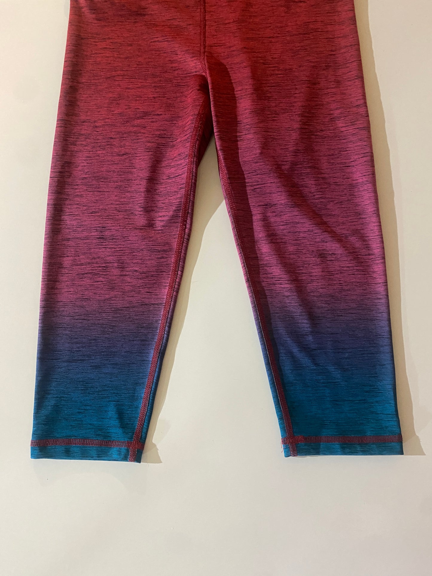 Leggins deportivos rojos, Talla 10-12 años, Niña