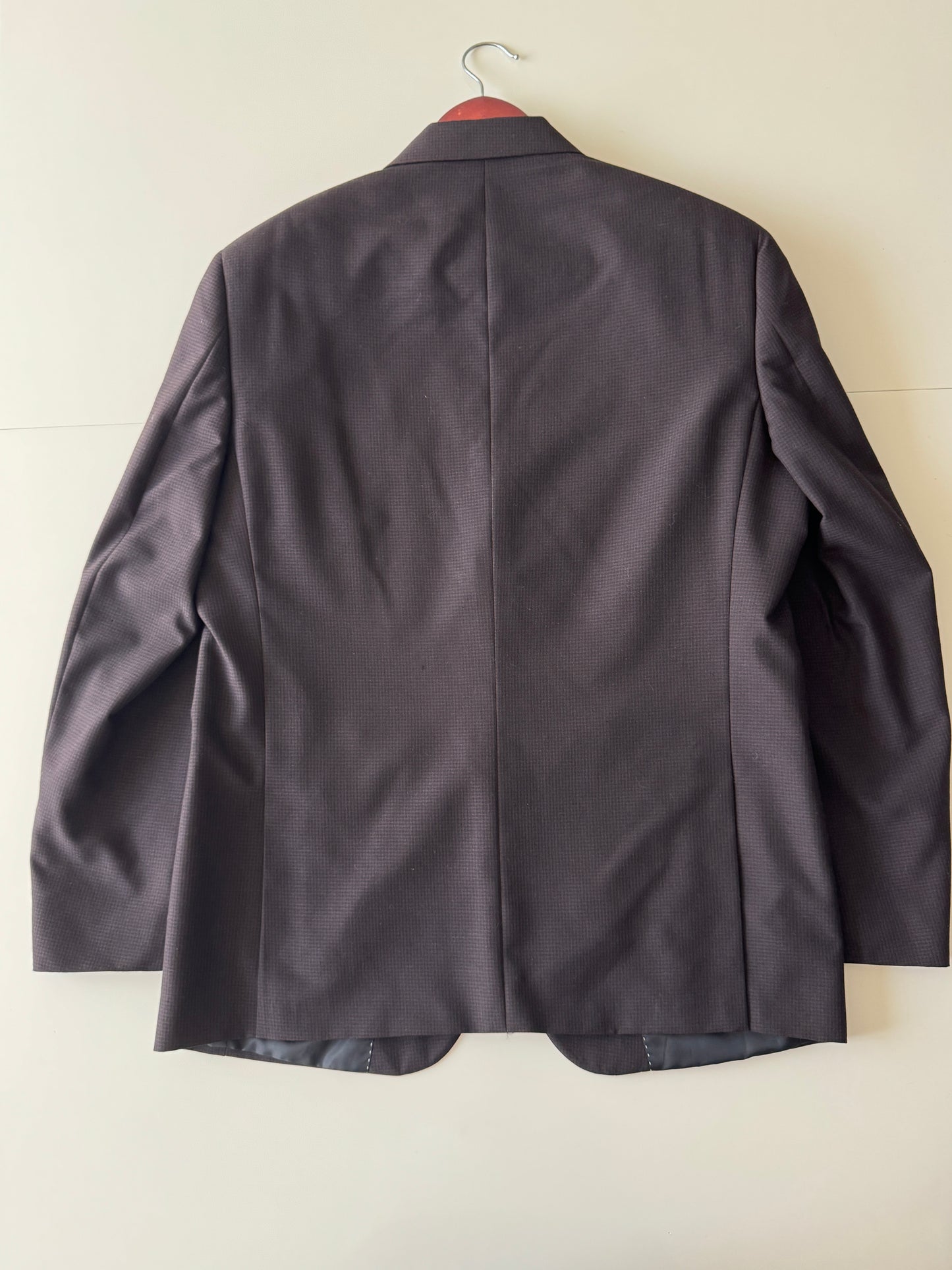 Blazer cuadros pequeños, Talla 42R-36, L, Hombre