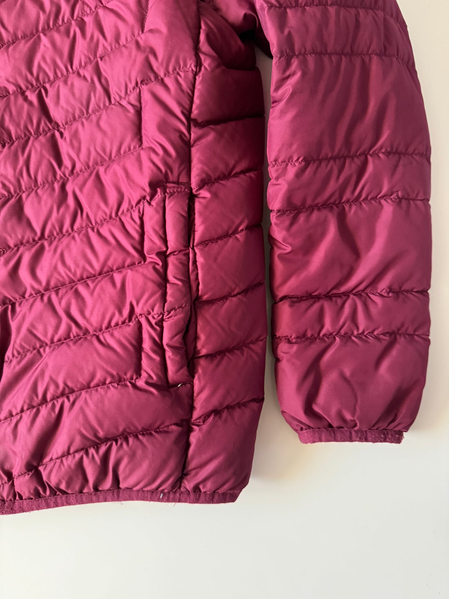 Chaqueta capitoneada vino, Talla S, Hombre