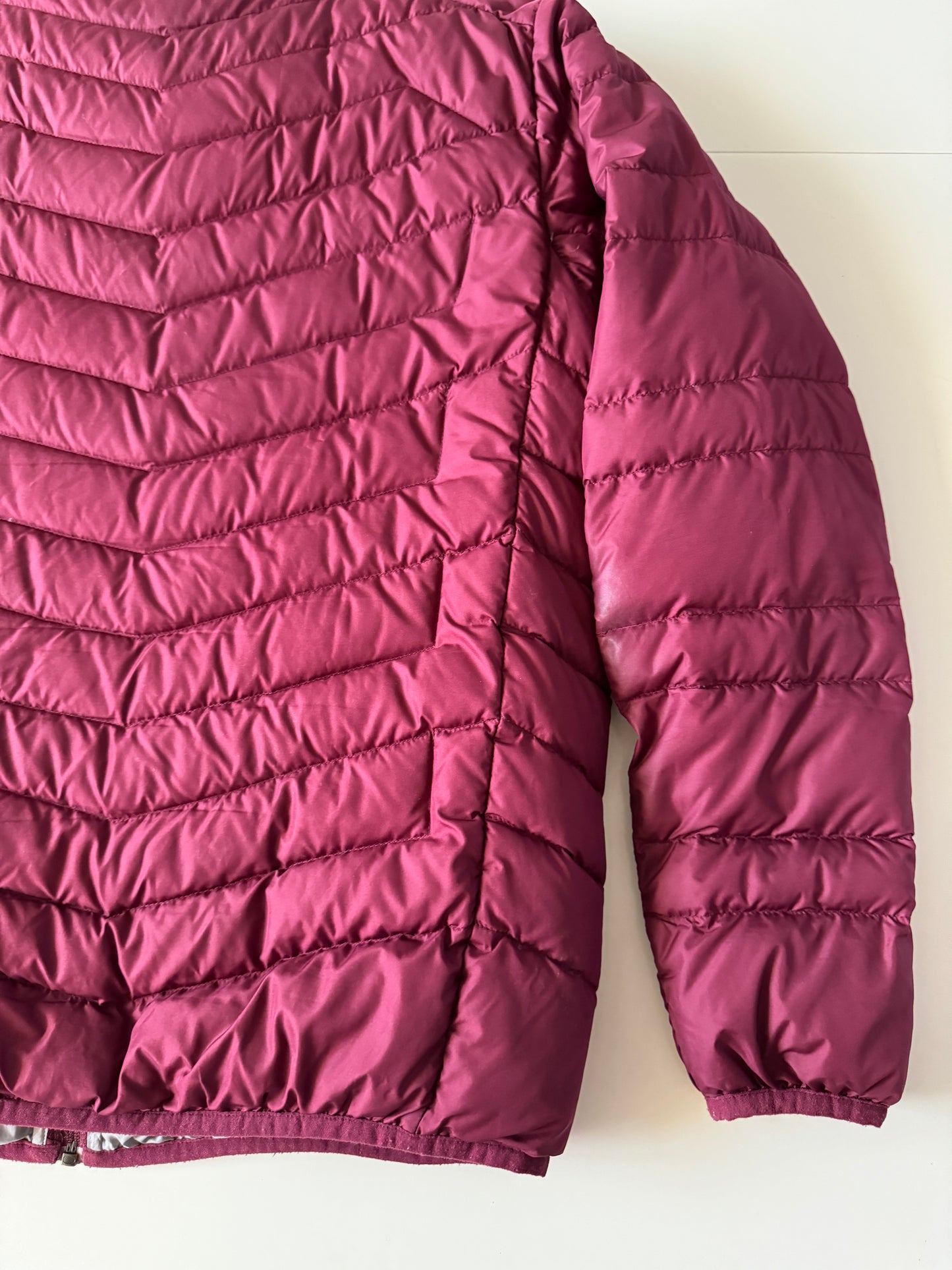 Chaqueta capitoneada vino, Talla S, Hombre