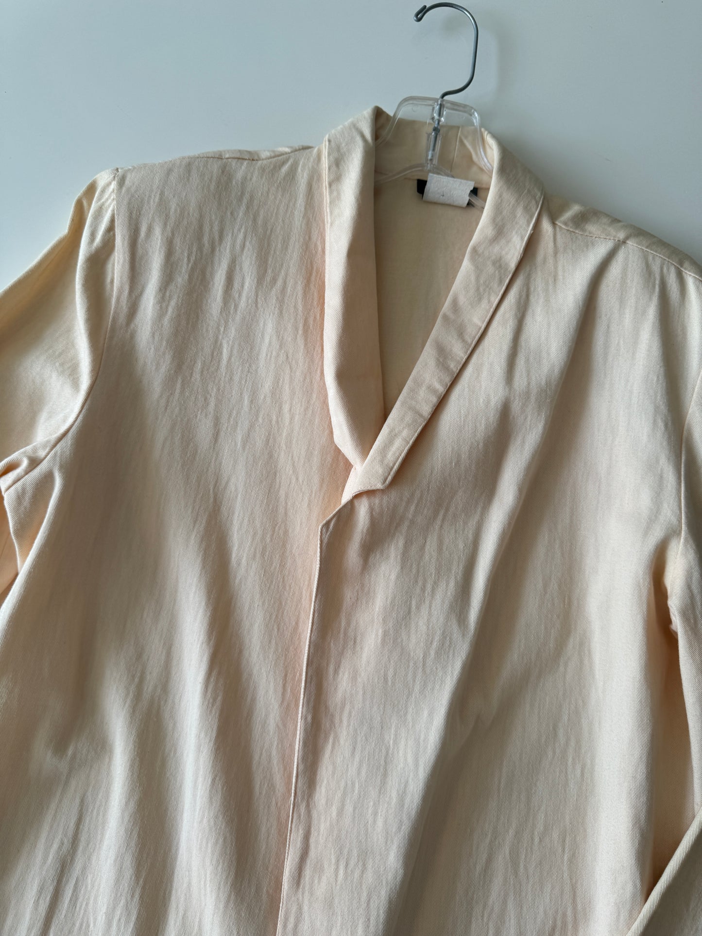 Blazer beige vintage, Talla M, Mujer