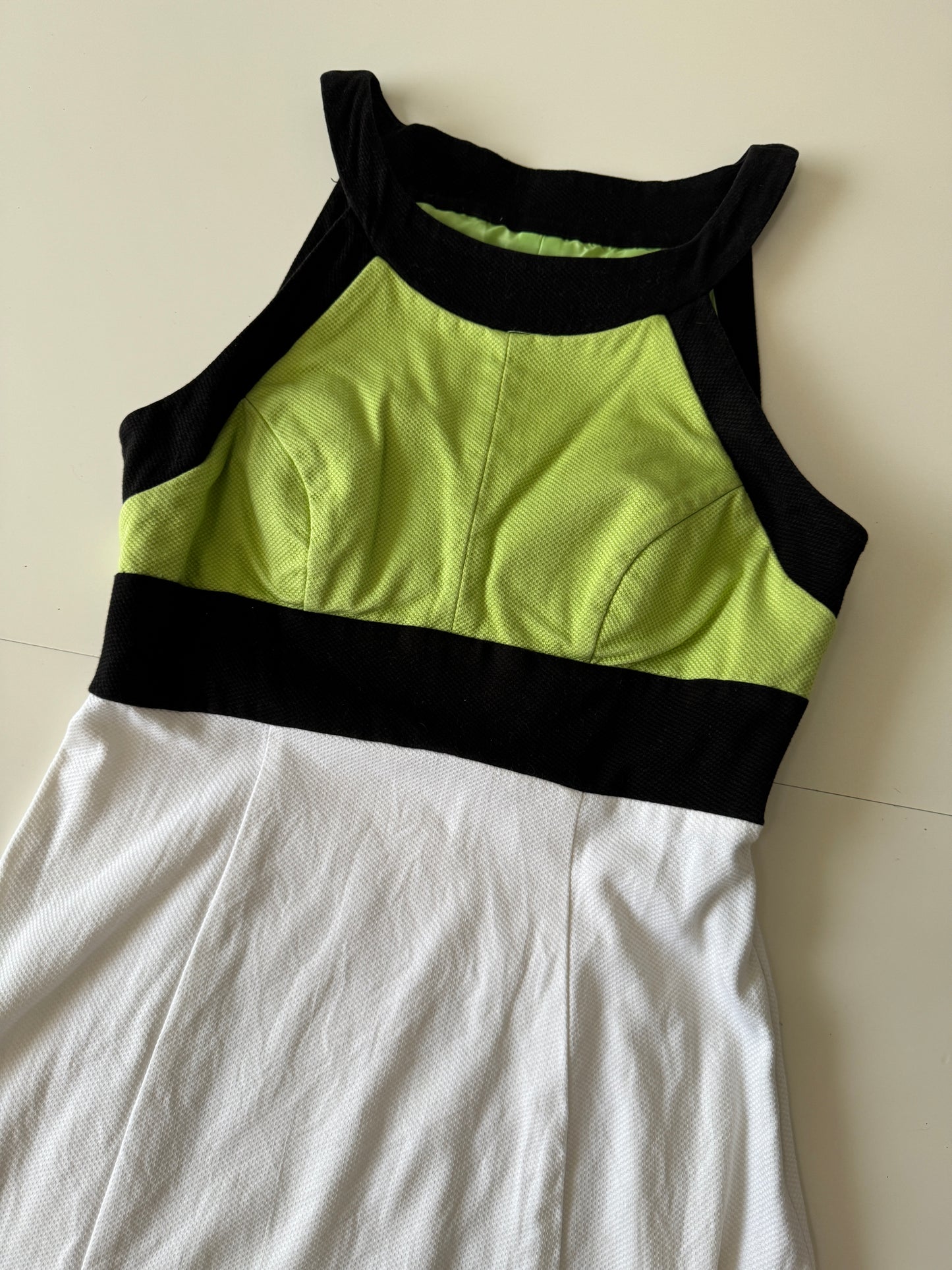 Vestido de pique, Talla 10, M, Mujer