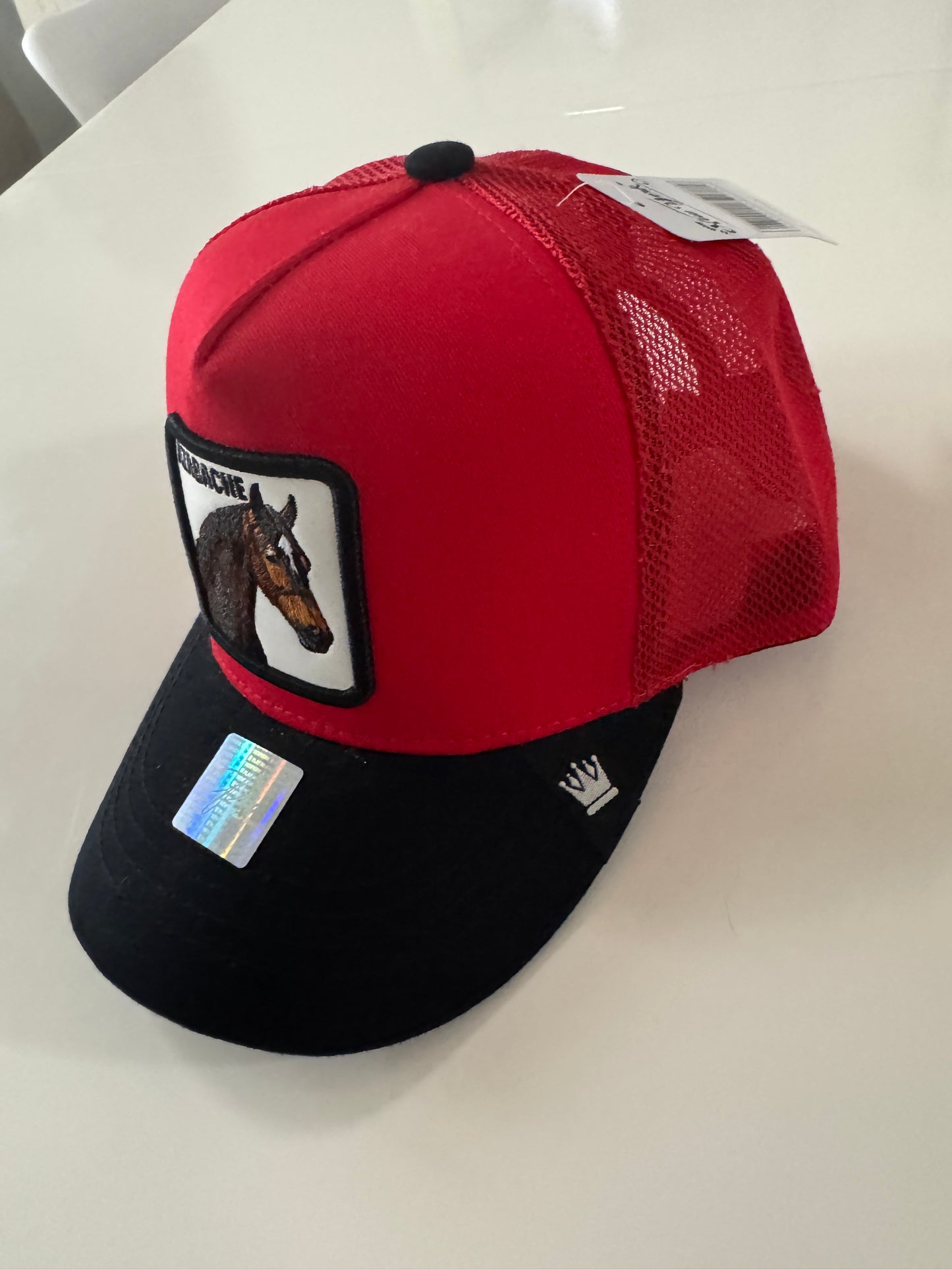 Gorra con parche de caballo, Niño