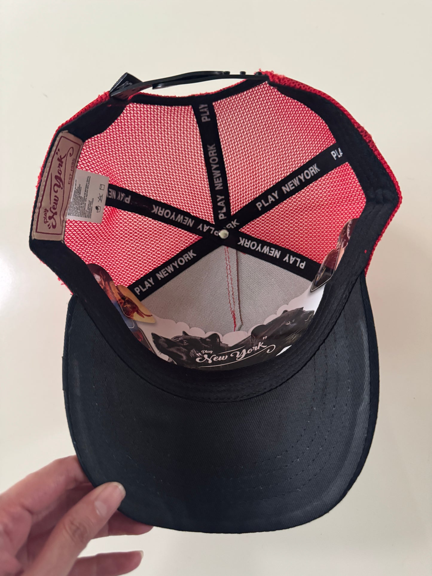 Gorra con parche de caballo, Niño