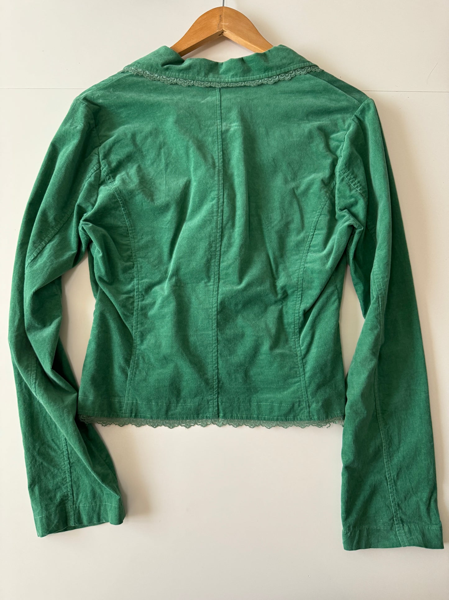 Saco corto de corduroy, Talla L (queda a M), Mujer