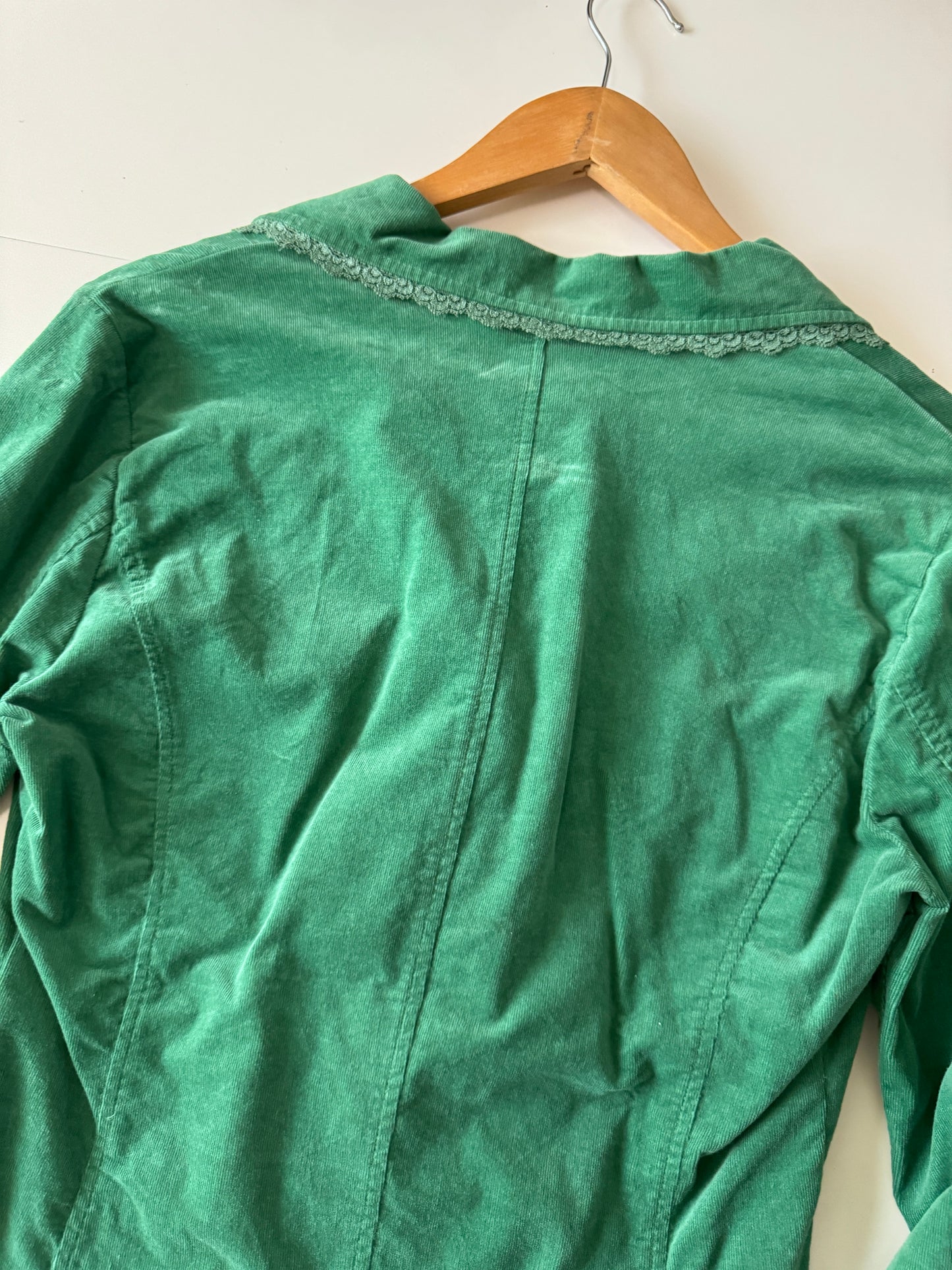 Saco corto de corduroy, Talla L (queda a M), Mujer