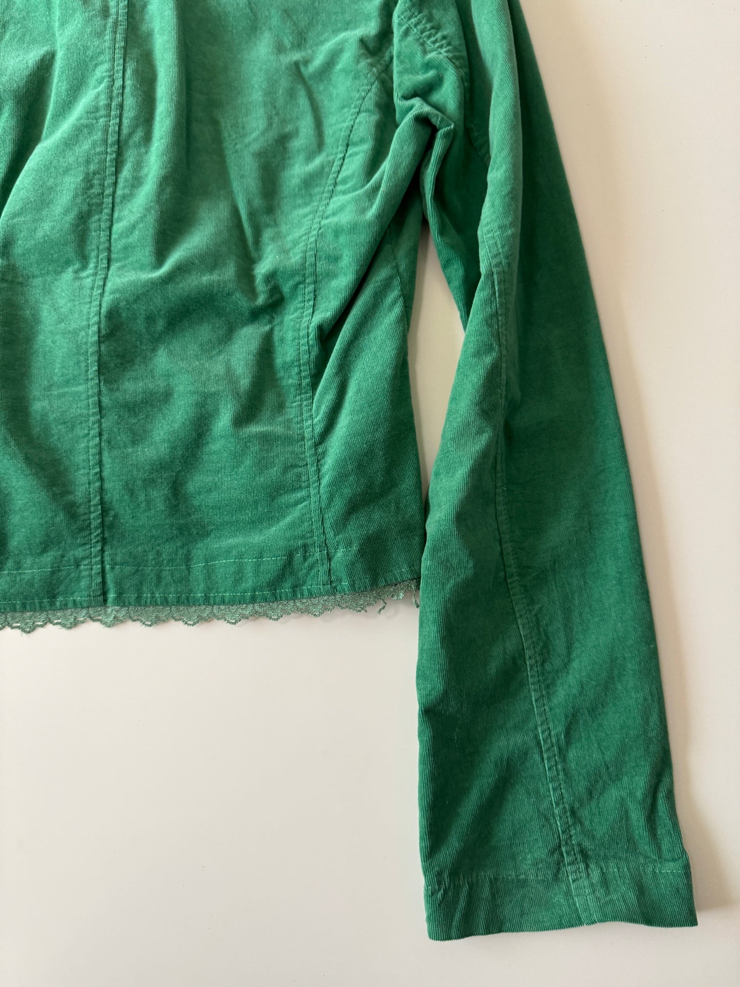 Saco corto de corduroy, Talla L (queda a M), Mujer