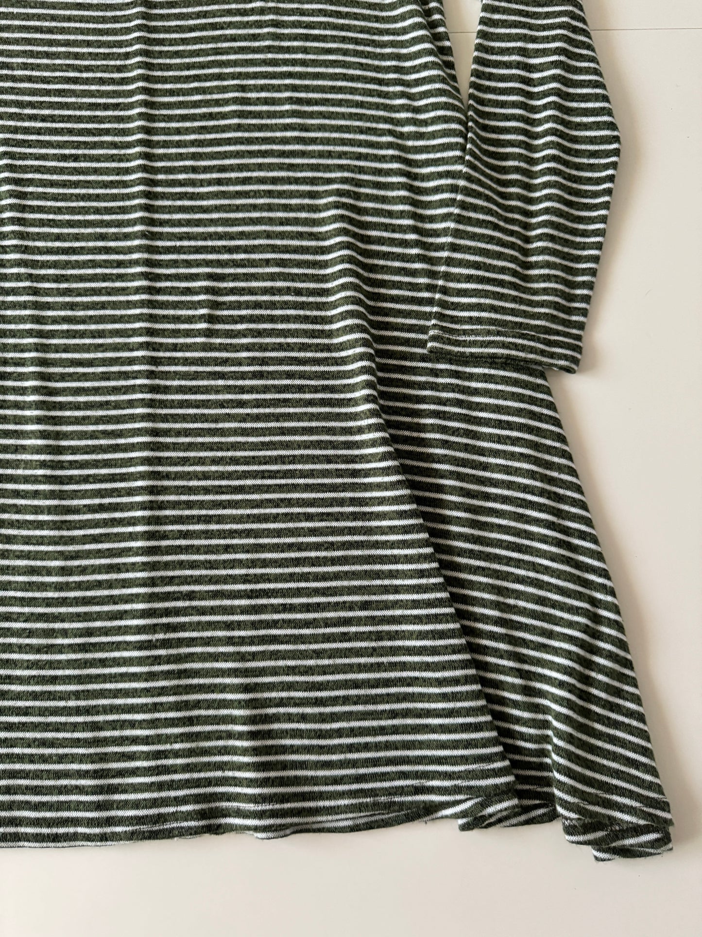 Vestido de rayas de punto, Talla L, Mujer