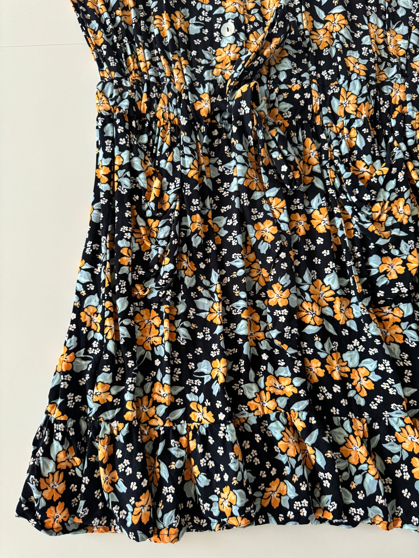 Vestido estampado de verano, Talla M, 20Mx, Mujer