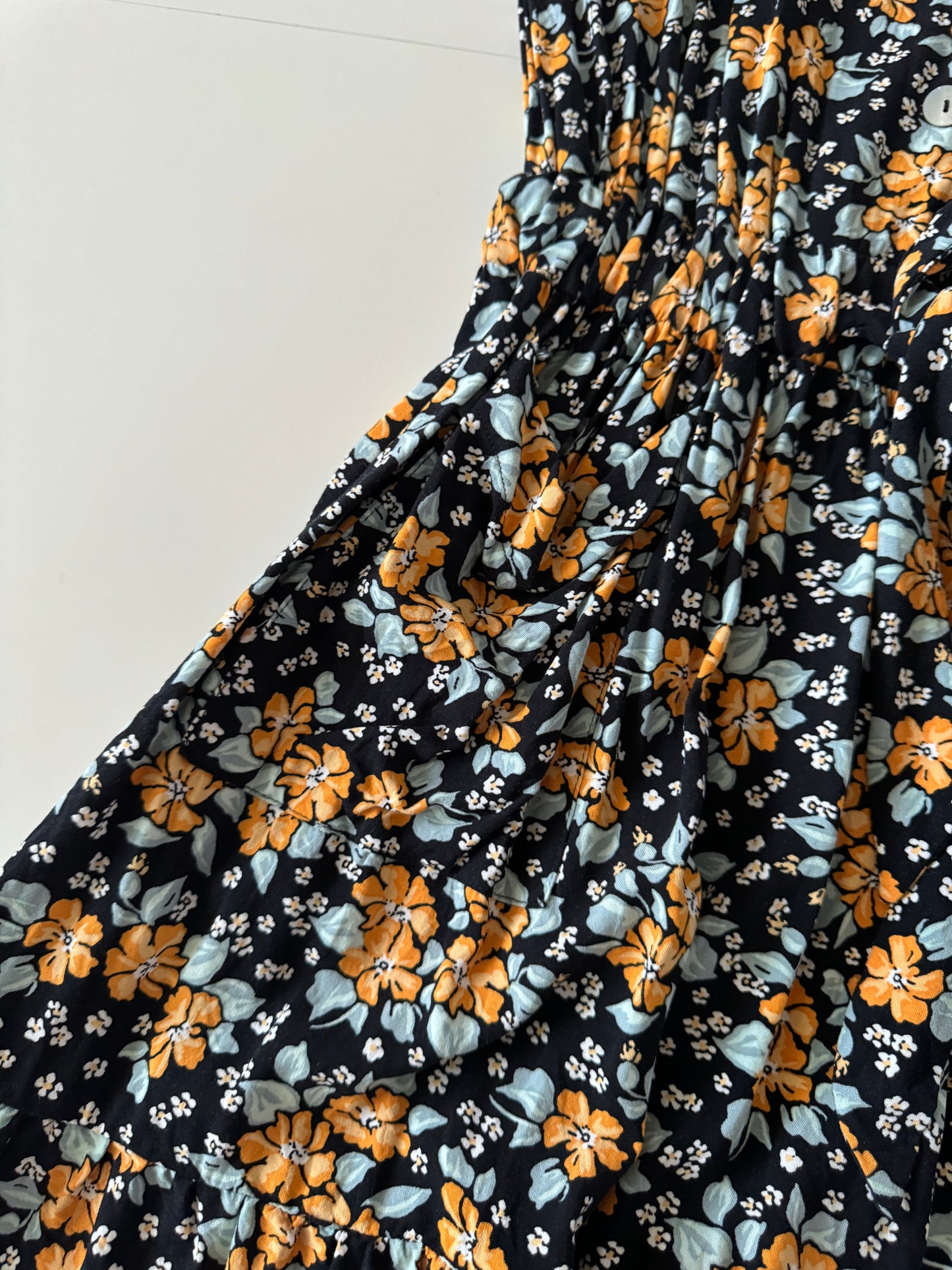 Vestido estampado de verano, Talla M, 20Mx, Mujer