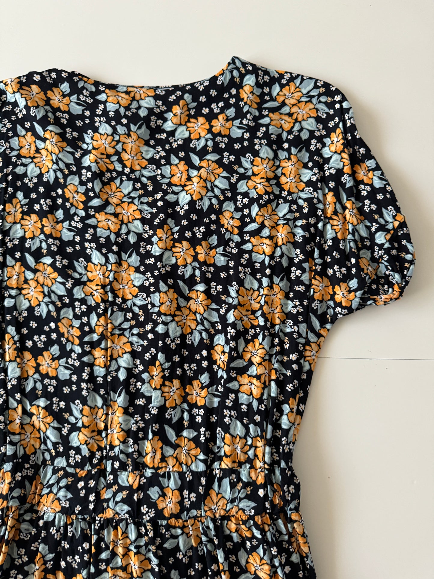 Vestido estampado de verano, Talla M, 20Mx, Mujer