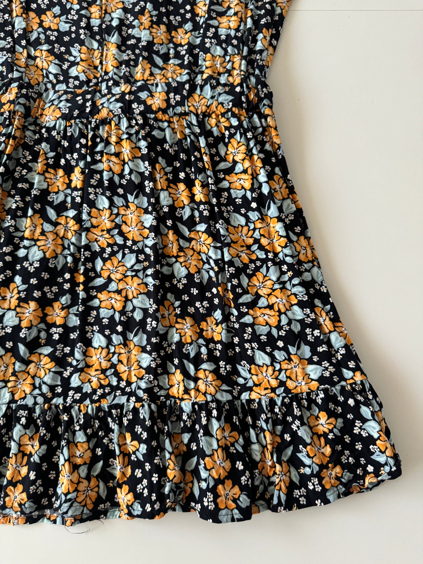 Vestido estampado de verano, Talla M, 20Mx, Mujer