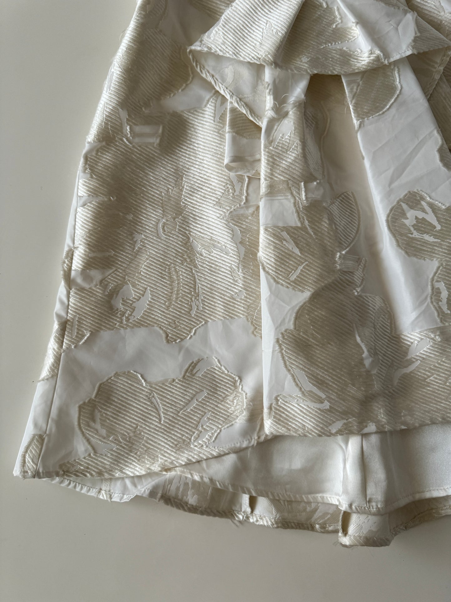 Vestido de tela brocada, Talla 6, M, Mujer