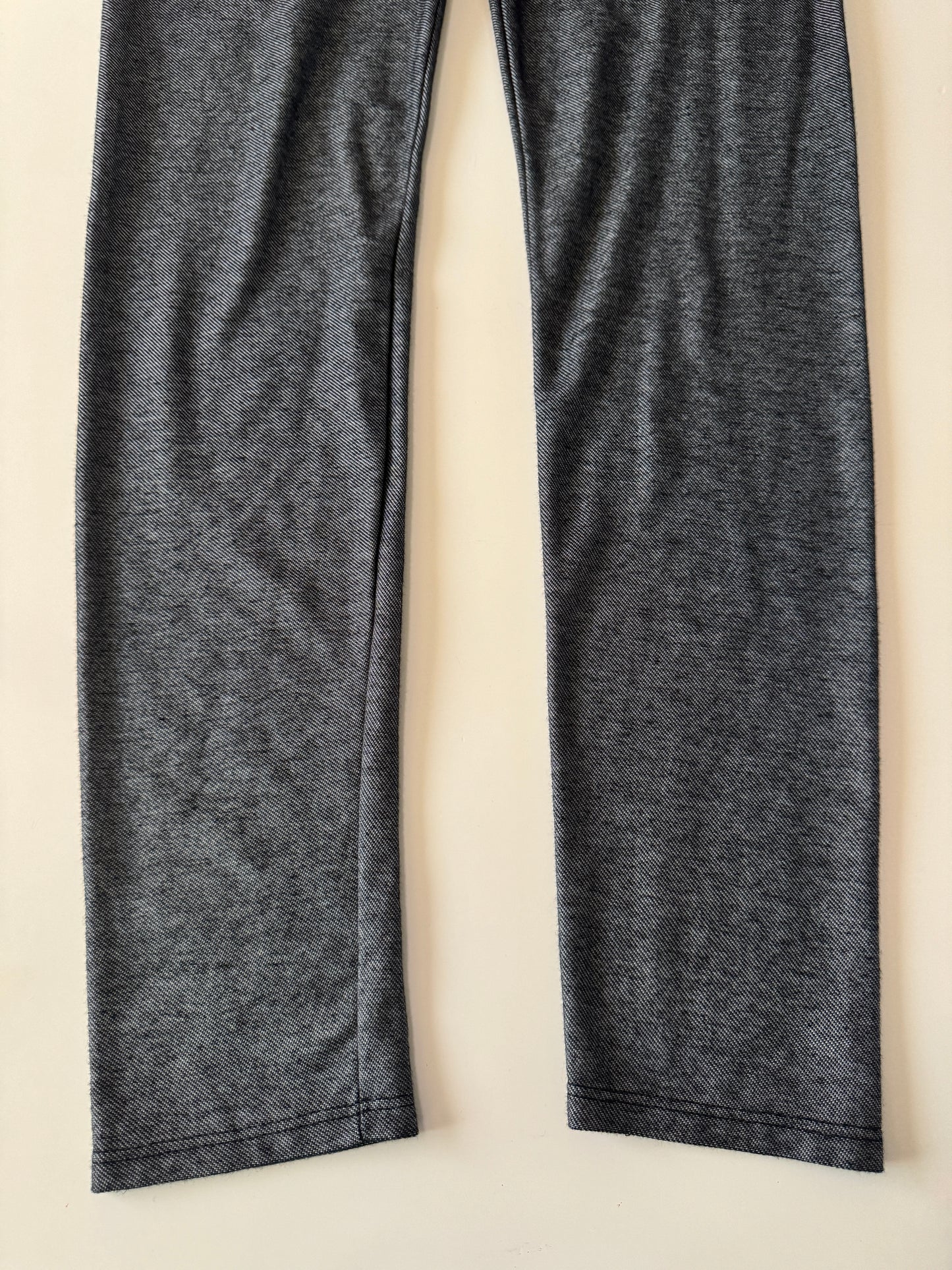 Leggins de tela grises, Talla 12 Teen, XS Mujer