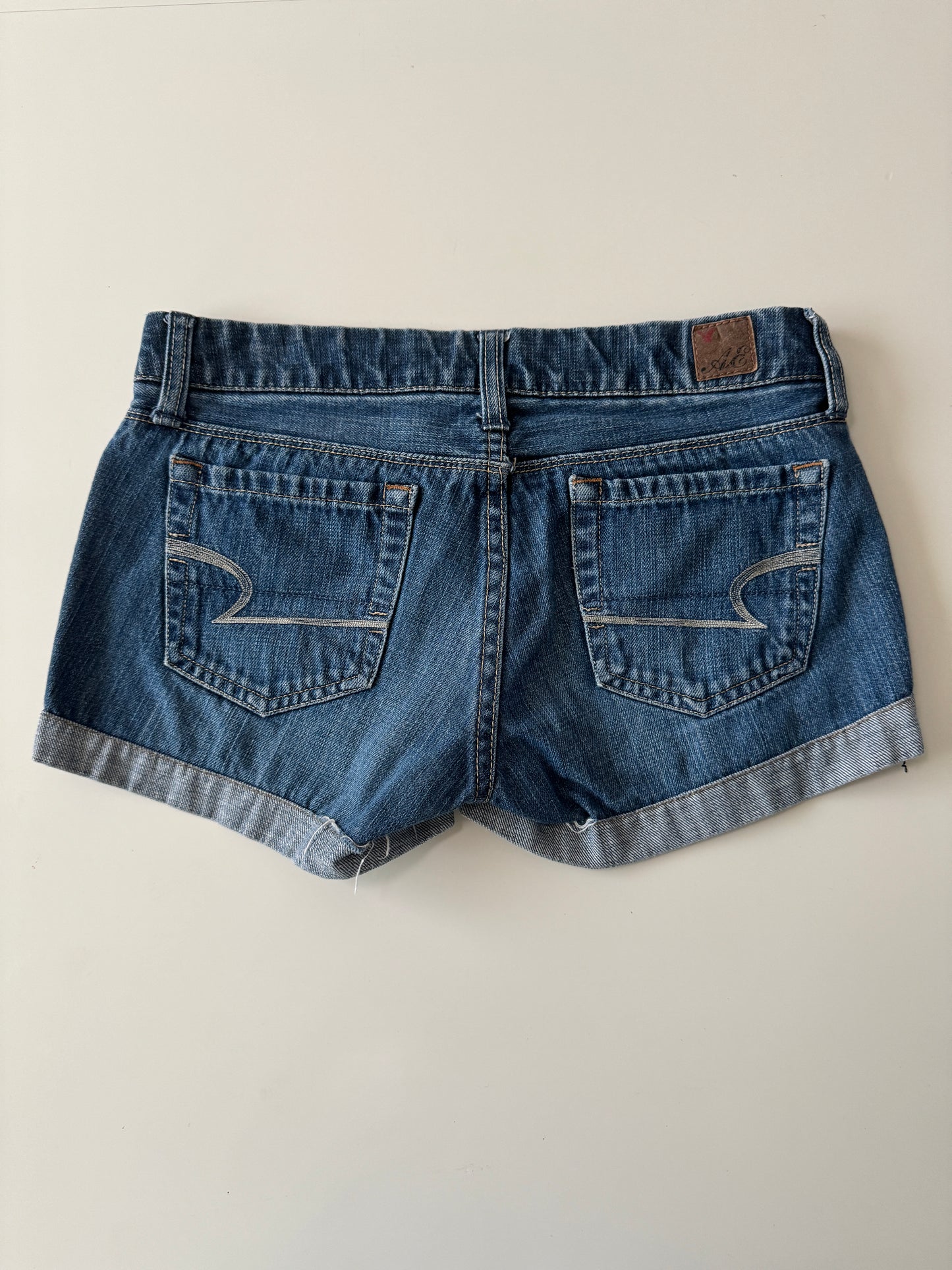 Mini shorts, low rise, Talla 0, S, Mujer