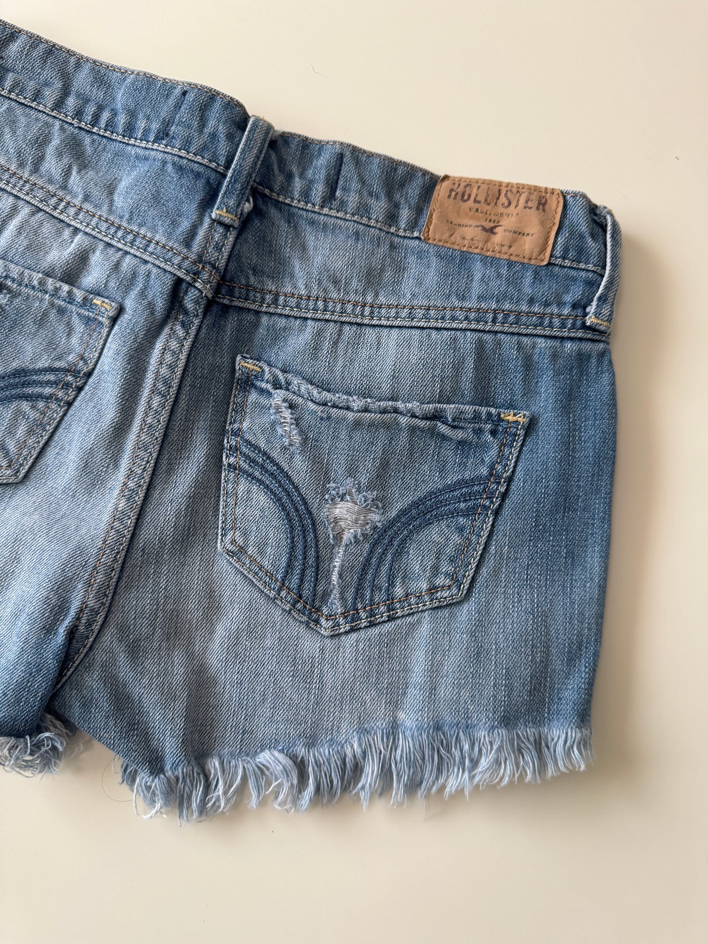 Mini shorts distress, Talla 0 Eua, 24Mx, XS, Mujer
