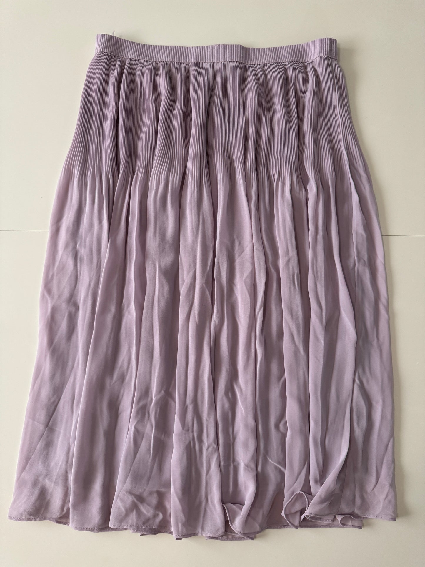 Falda de tablones lila, Talla XL, Mujer