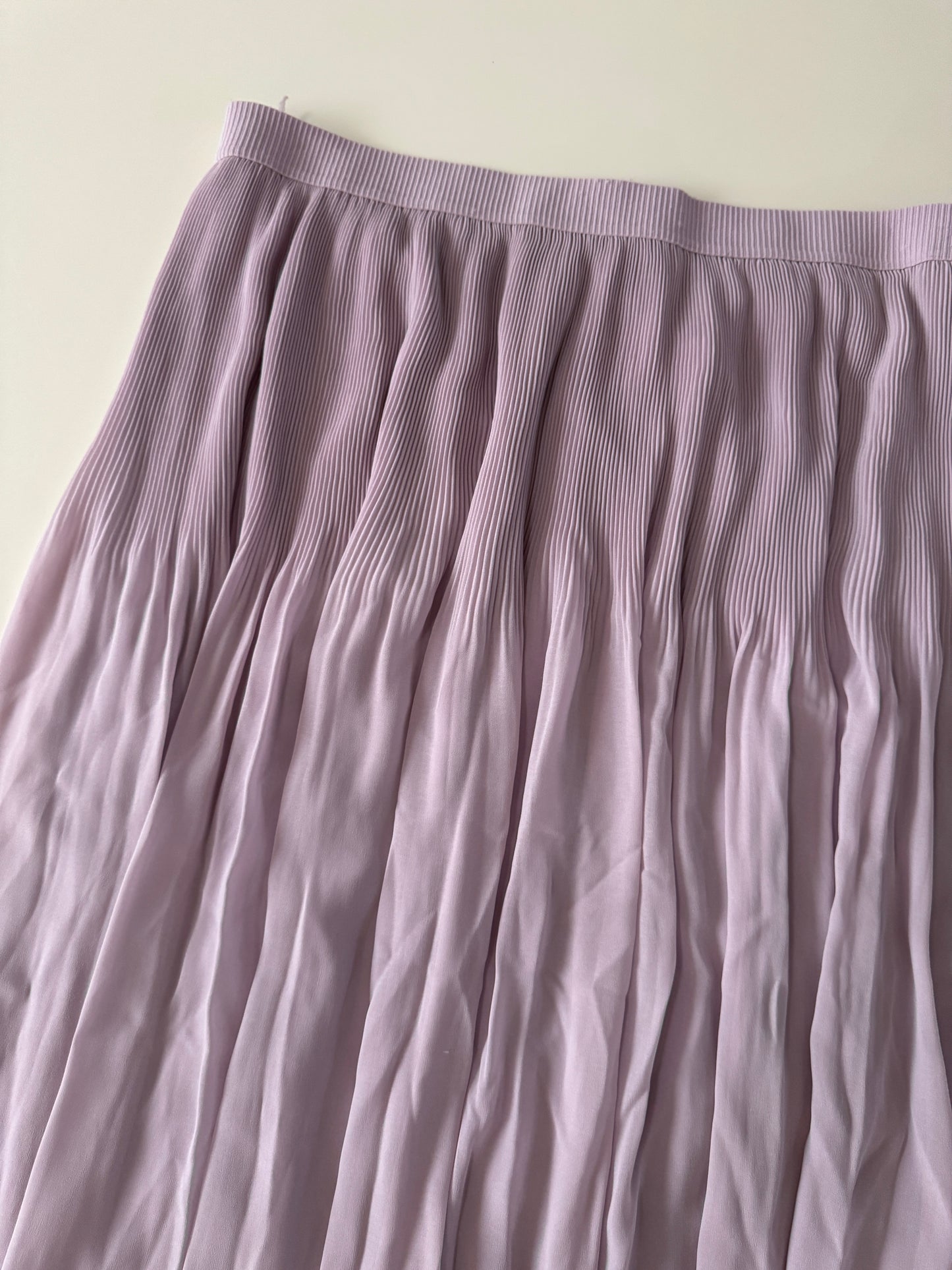 Falda de tablones lila, Talla XL, Mujer