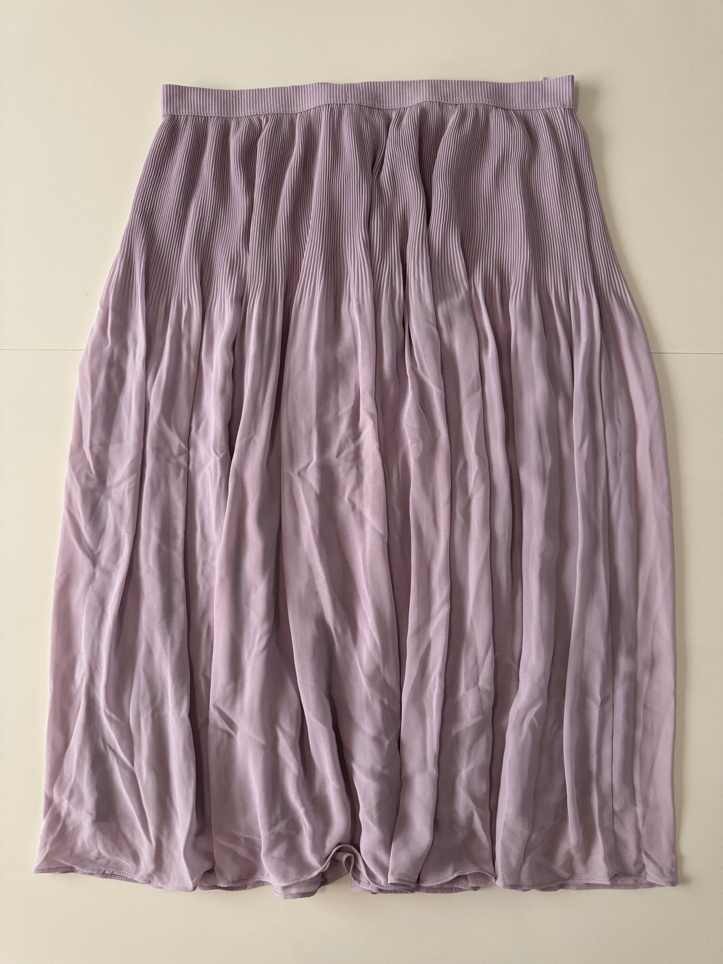 Falda de tablones lila, Talla XL, Mujer