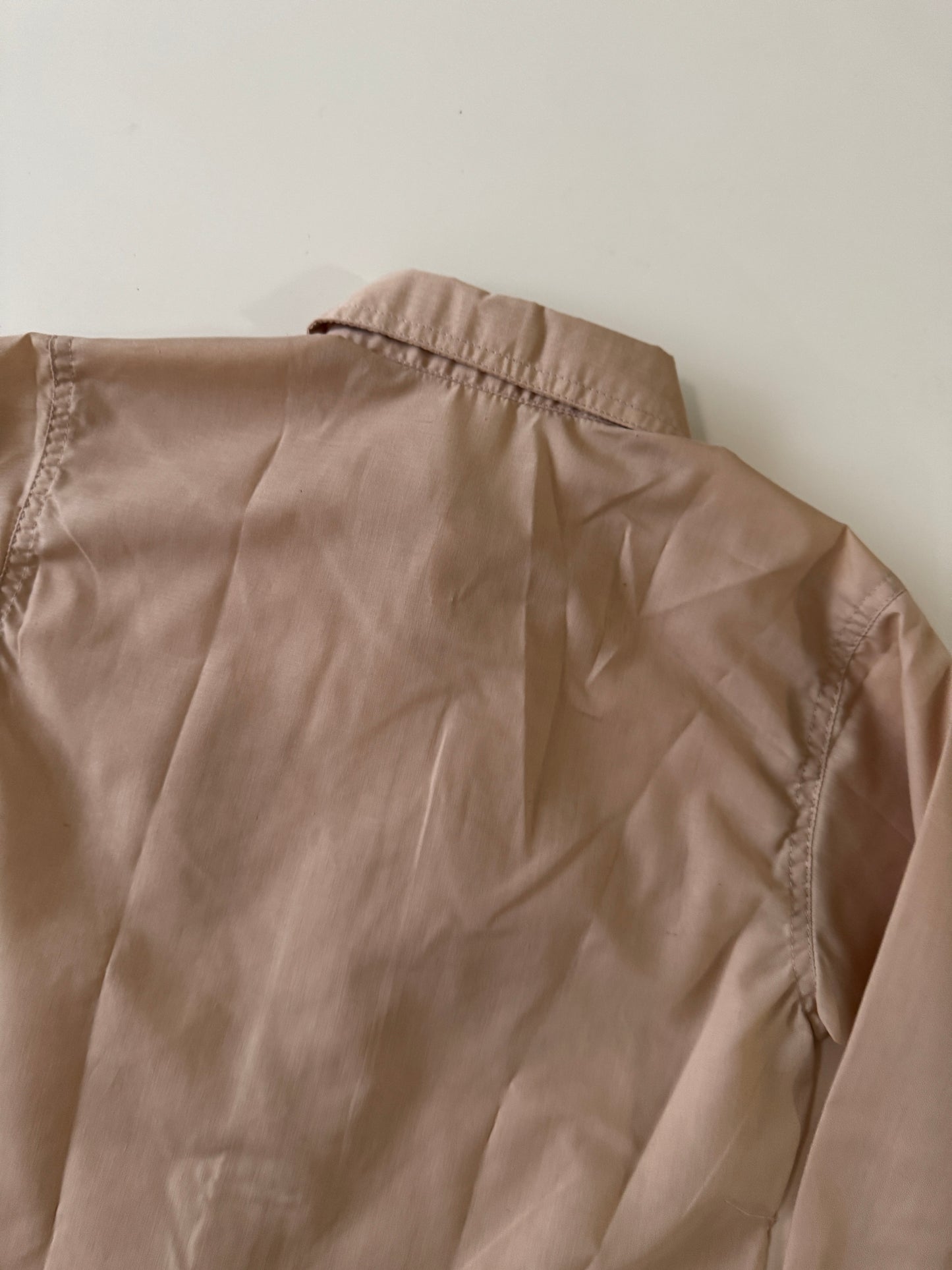 Camisa vaquera beige, Talla 12 años, Niño, Kracto