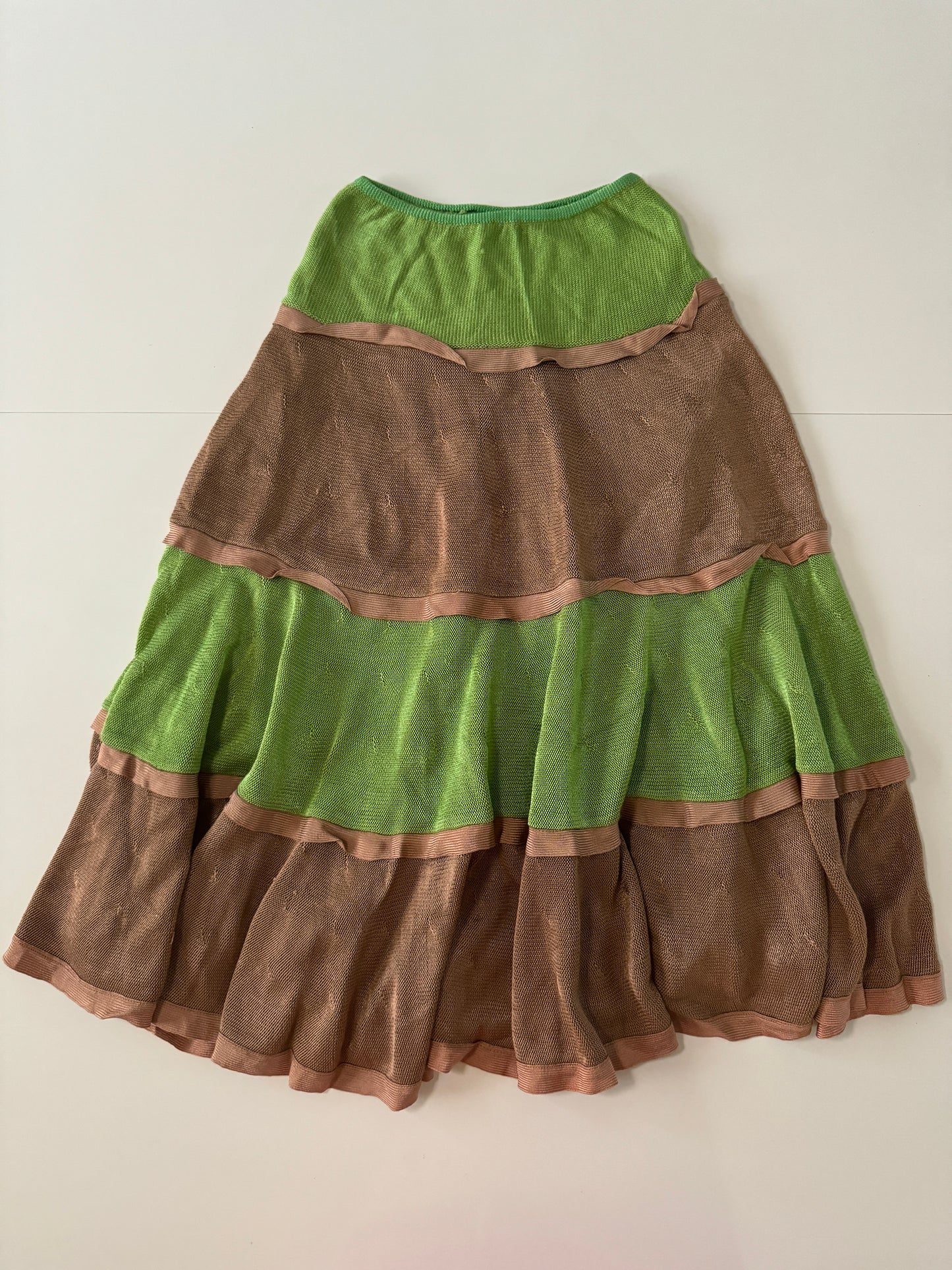 Falda tejida, Talla S, Mujer