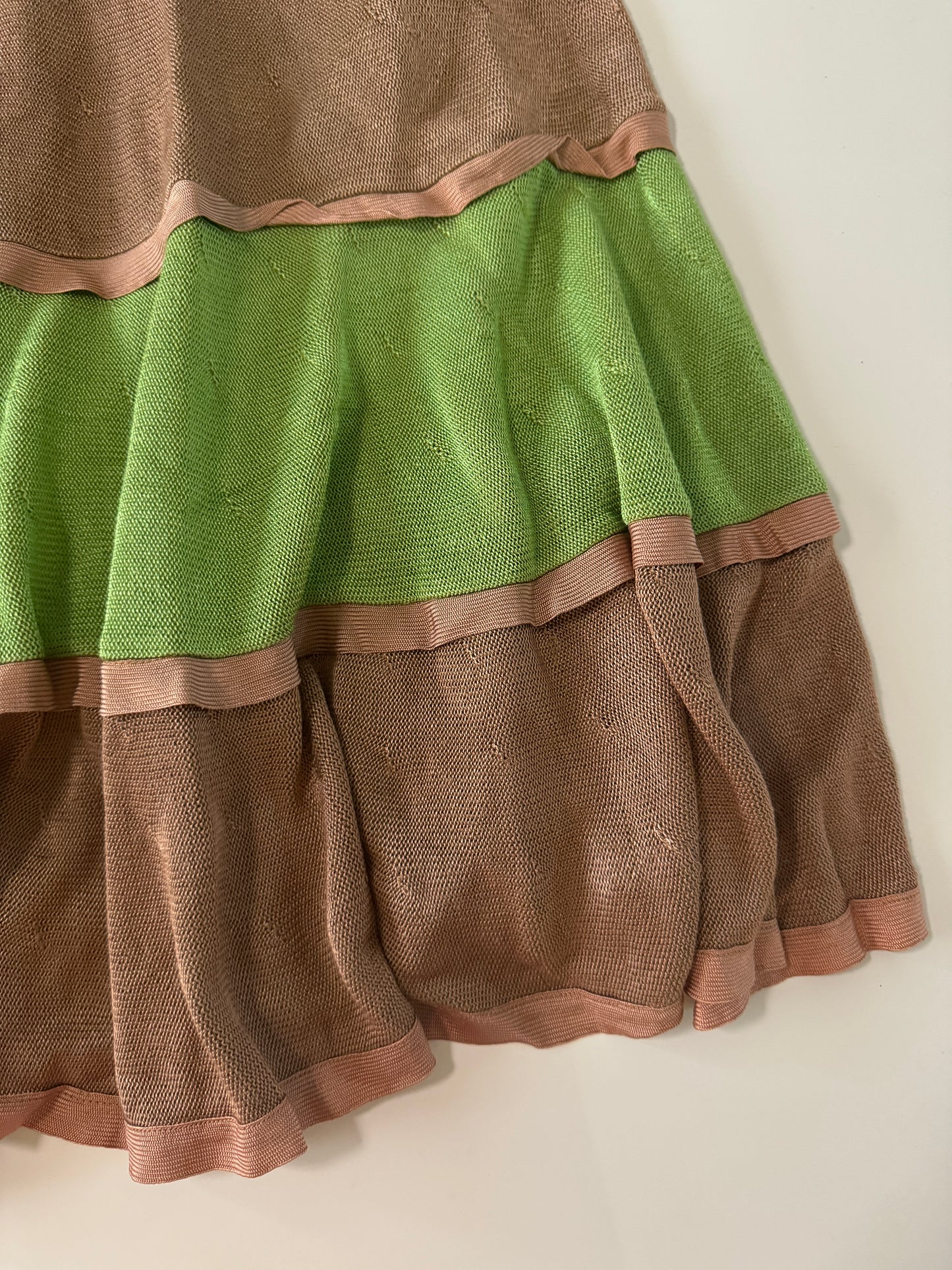 Falda tejida, Talla S, Mujer