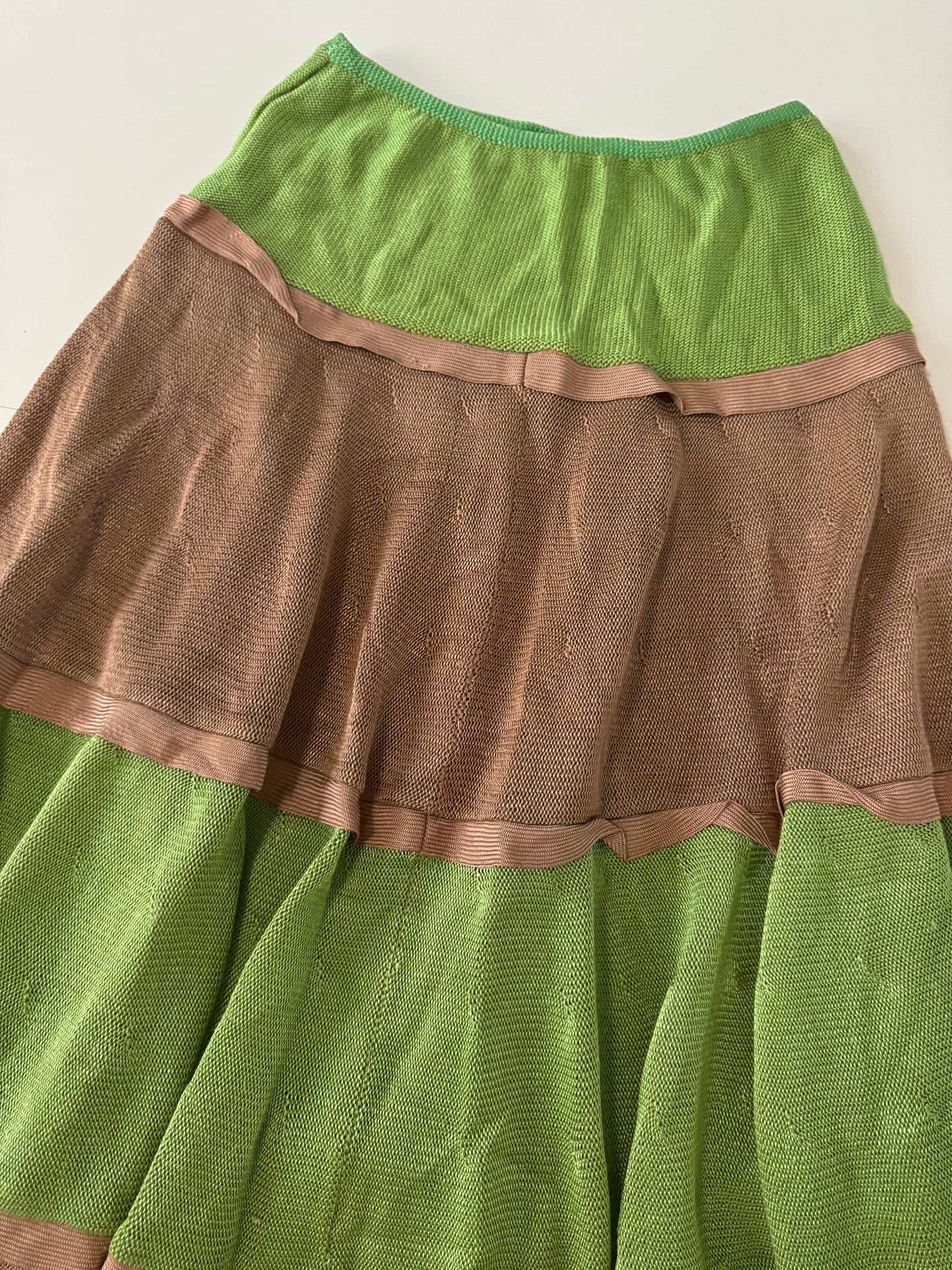 Falda tejida, Talla S, Mujer