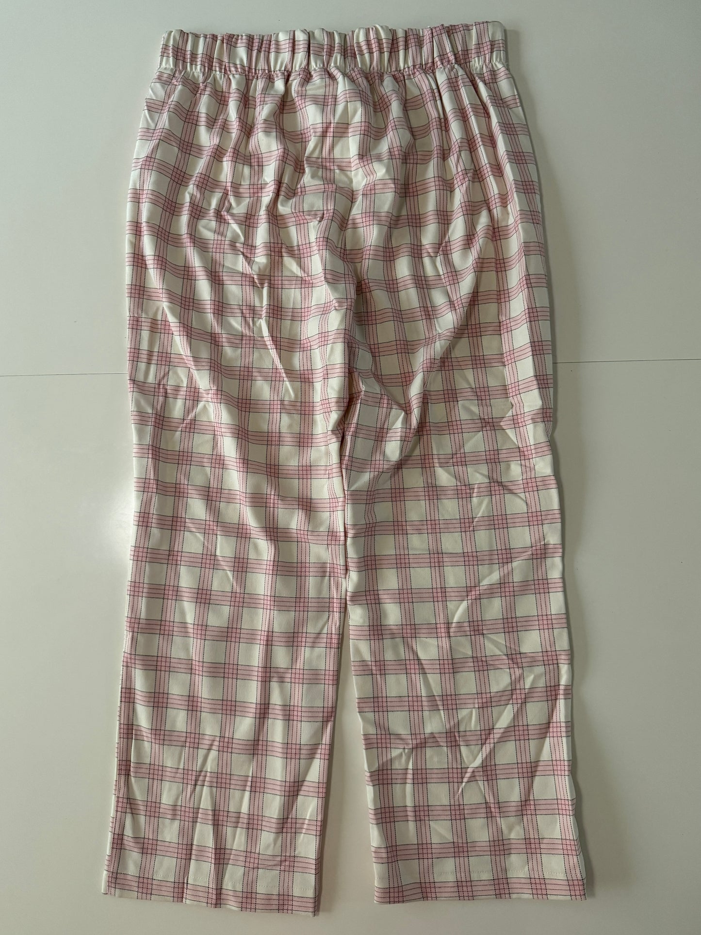 Pantalones de cuadros, Talla 12Usa, 34Mx, L, Mujer