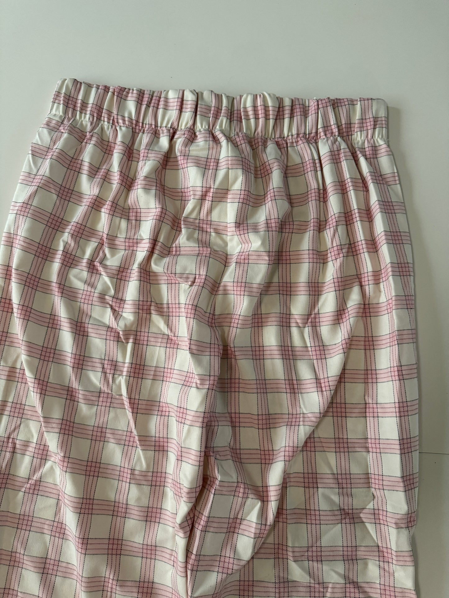 Pantalones de cuadros, Talla 12Usa, 34Mx, L, Mujer