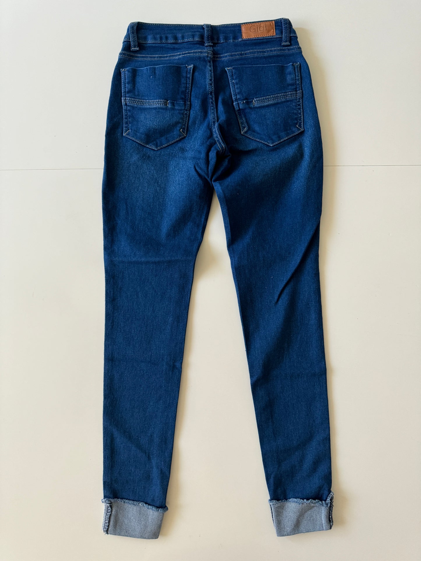 Skinny Jeans azules, Talla 3, S, Mujer