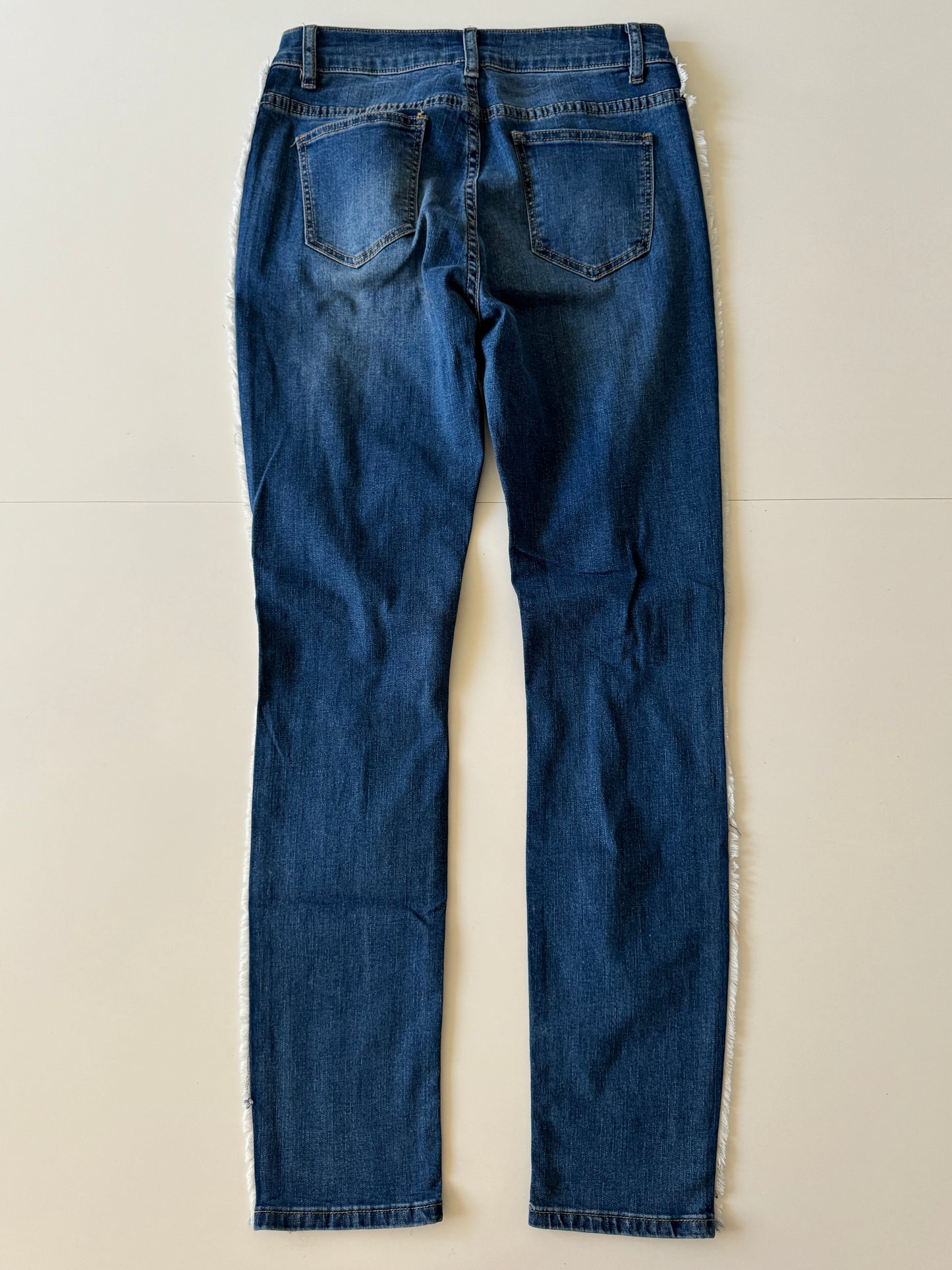 Jeans high rise, Talla 7, M, Mujer