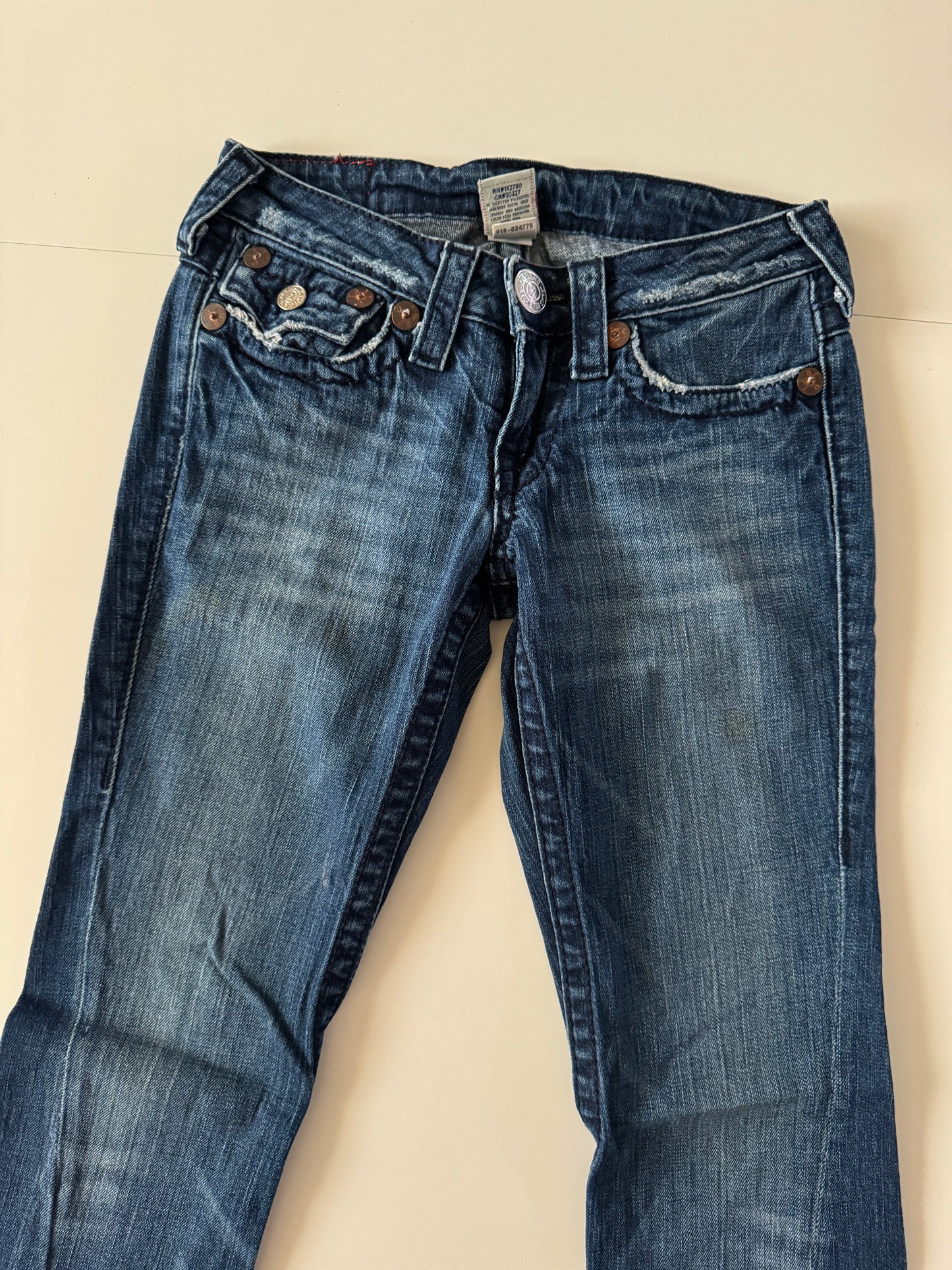 Jeans low rise, Talla 25, S, Mujer