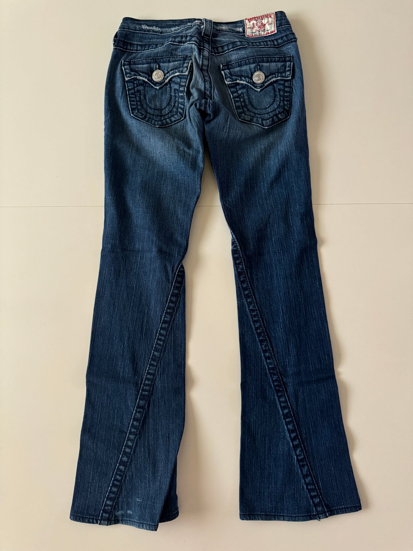 Jeans low rise, Talla 25, S, Mujer