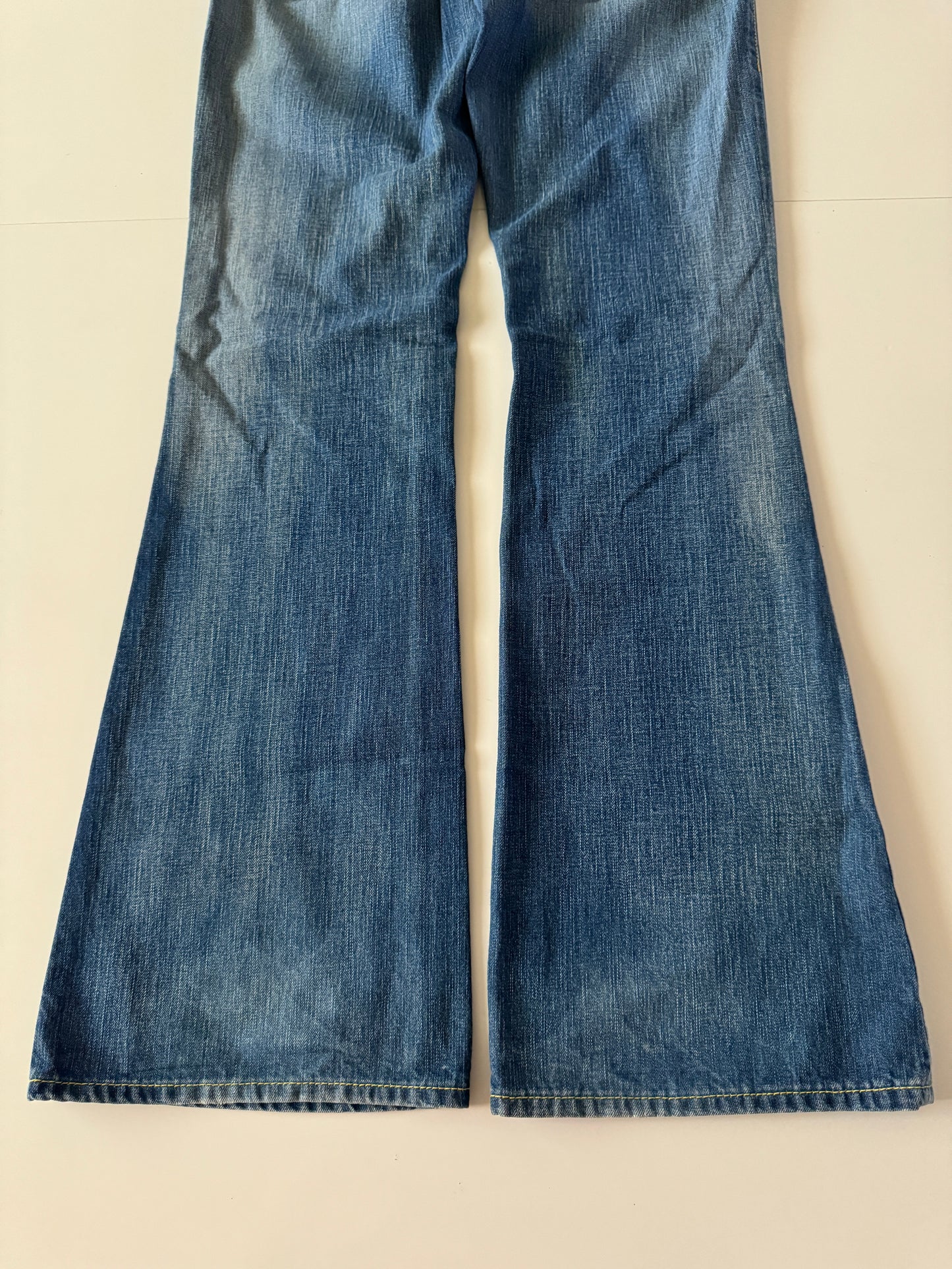 Jeans low rise, Talla 27, M, Mujer
