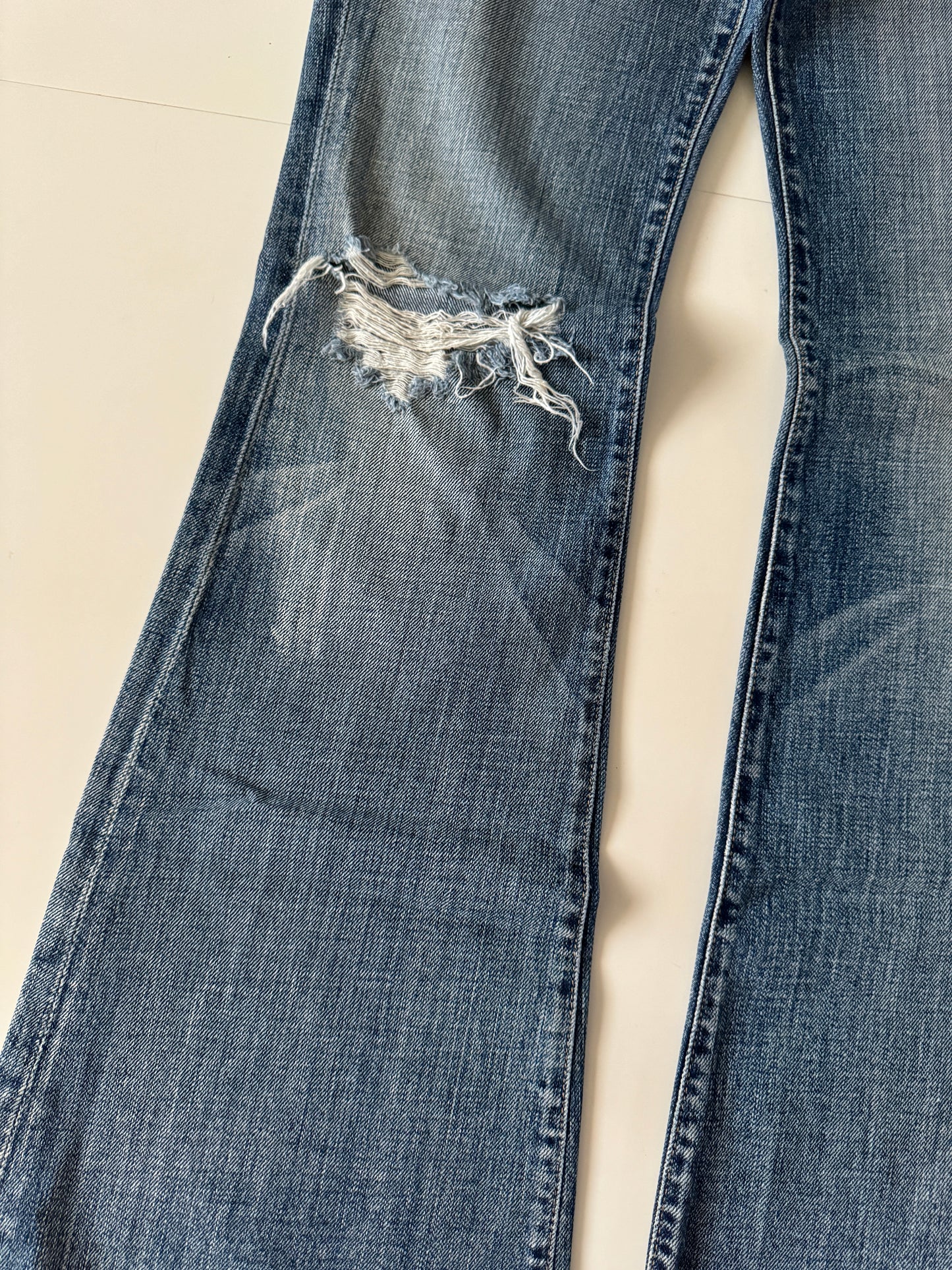 Jeans low rise, Talla 26, S, Mujer