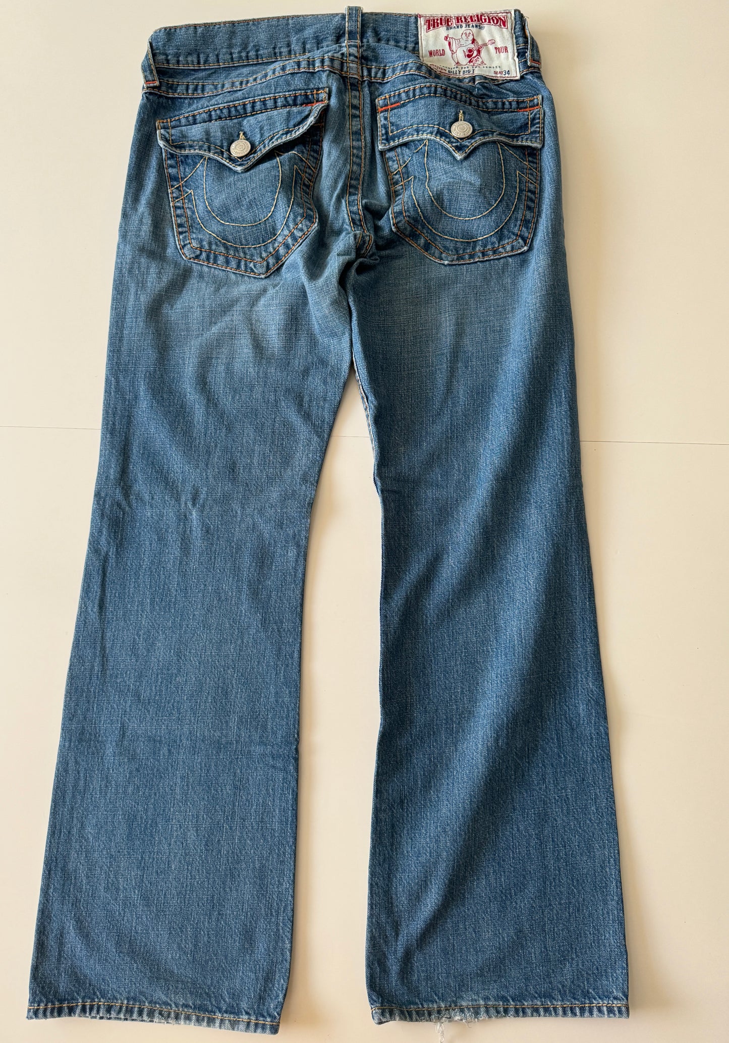 Jeans azules, Talla 34, Hombre