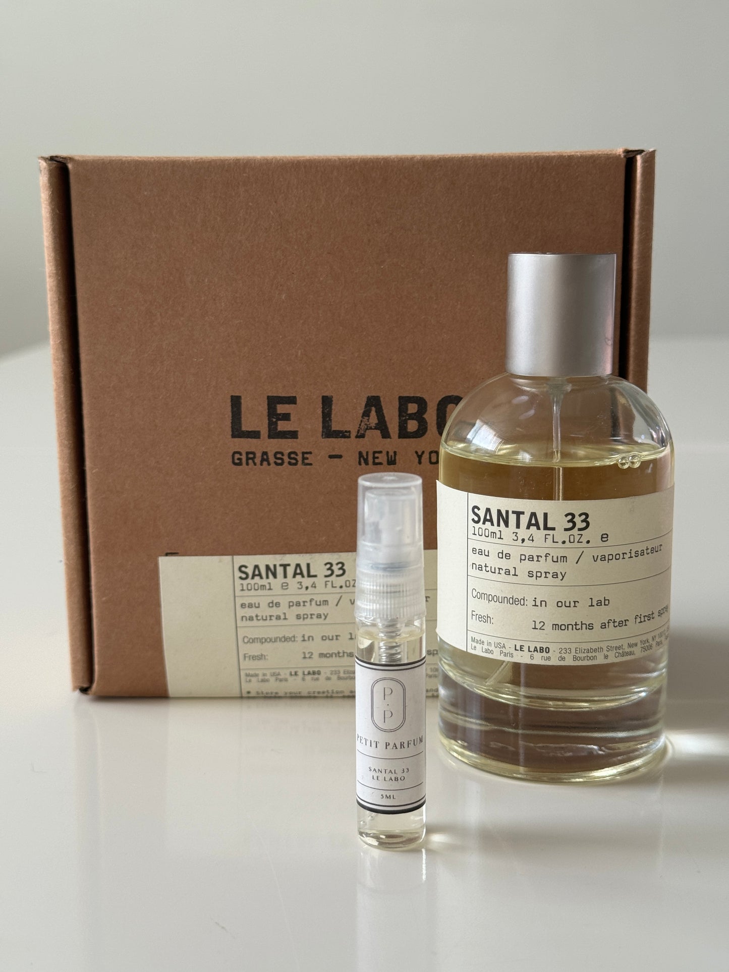 Decantado 5ml, Santal 33, Le Labo