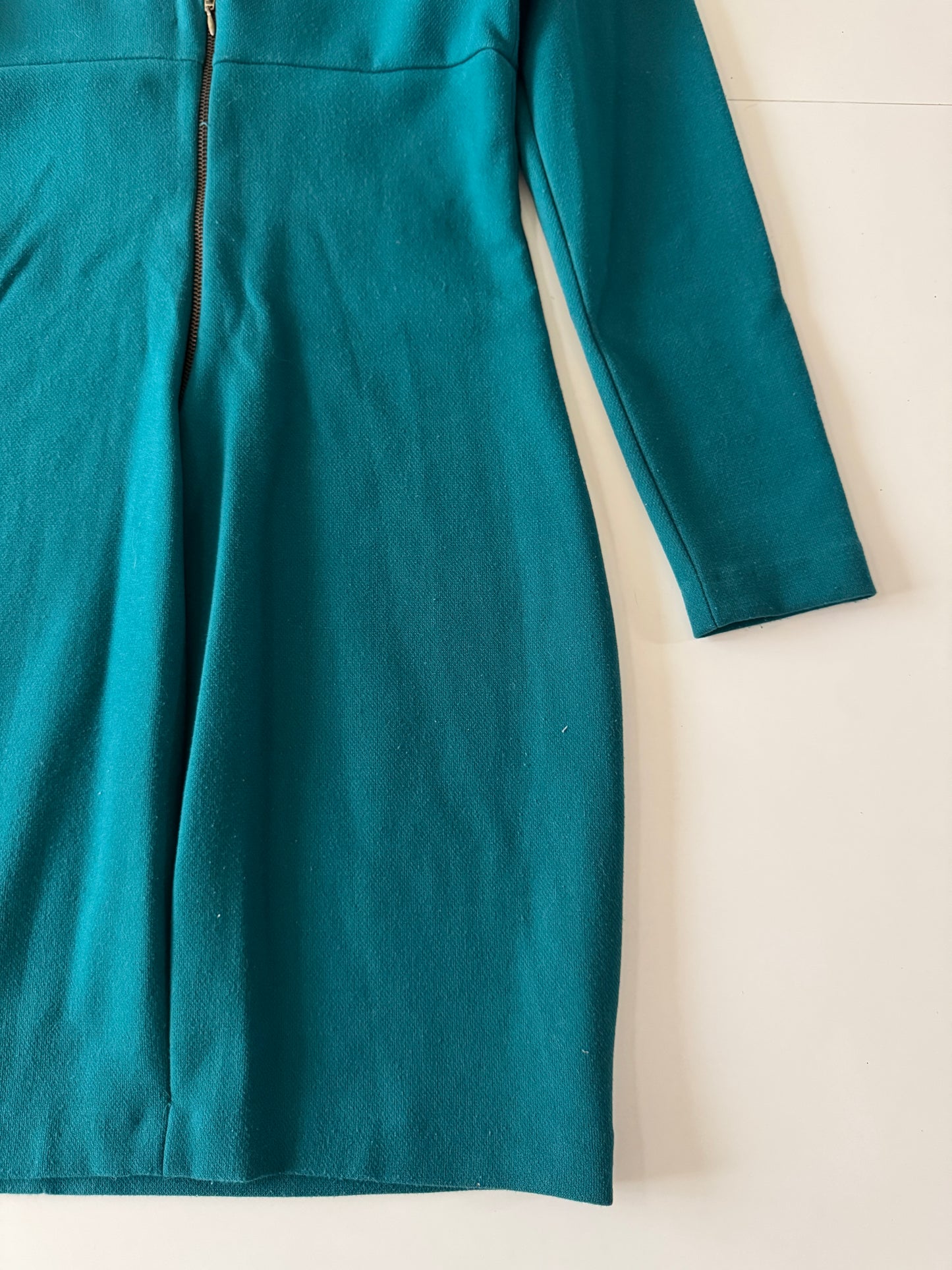 Vestido verde, Talla L, 30Mx, Mujer, Zara Trf