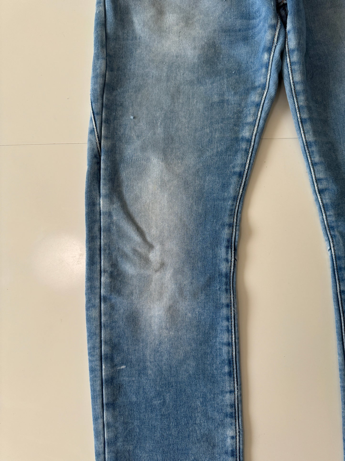 Jeans deslavados, Talla 30, S, Hombre