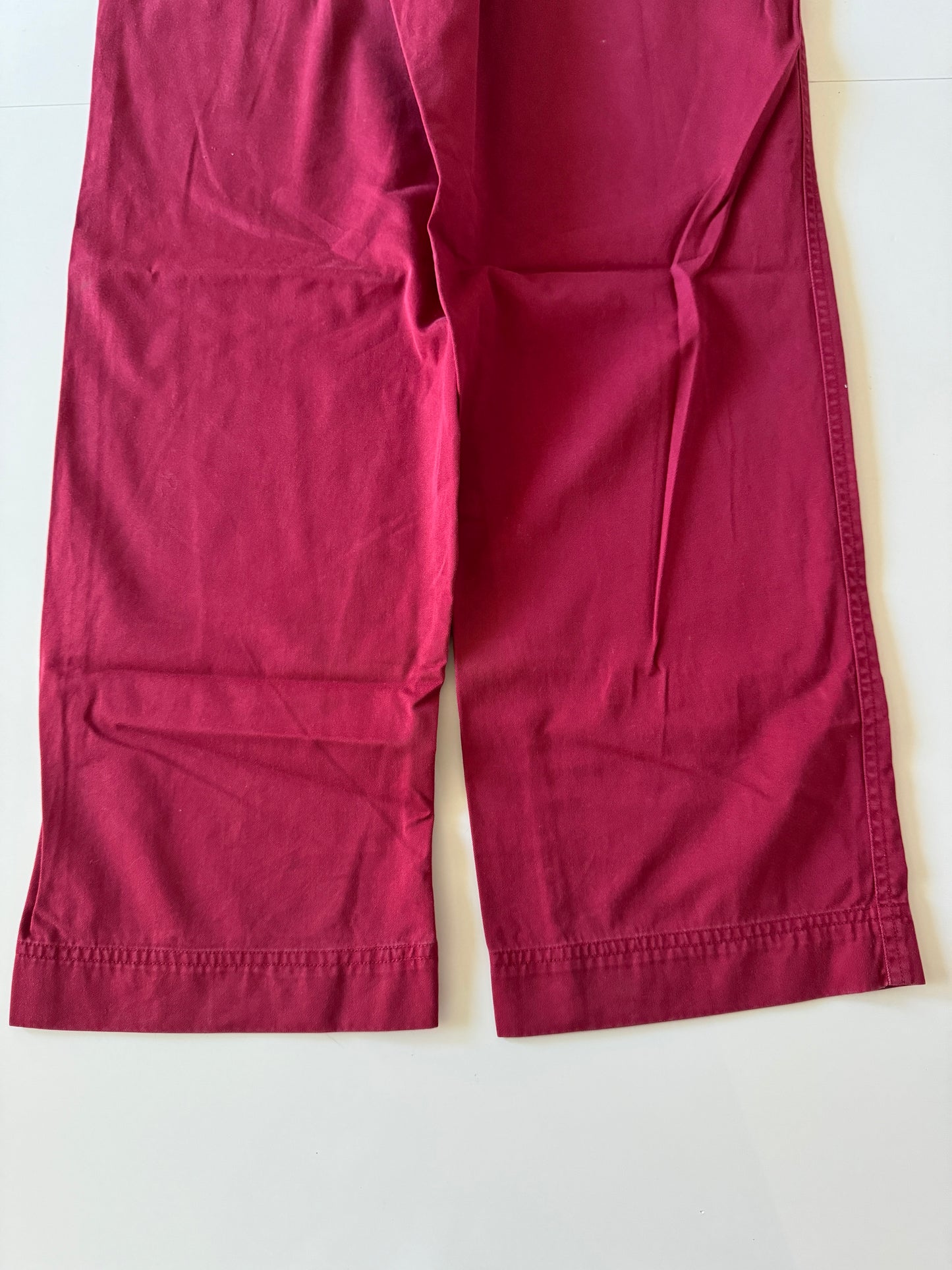 Pantalones vintage rojos, Talla 32x32, Hombre